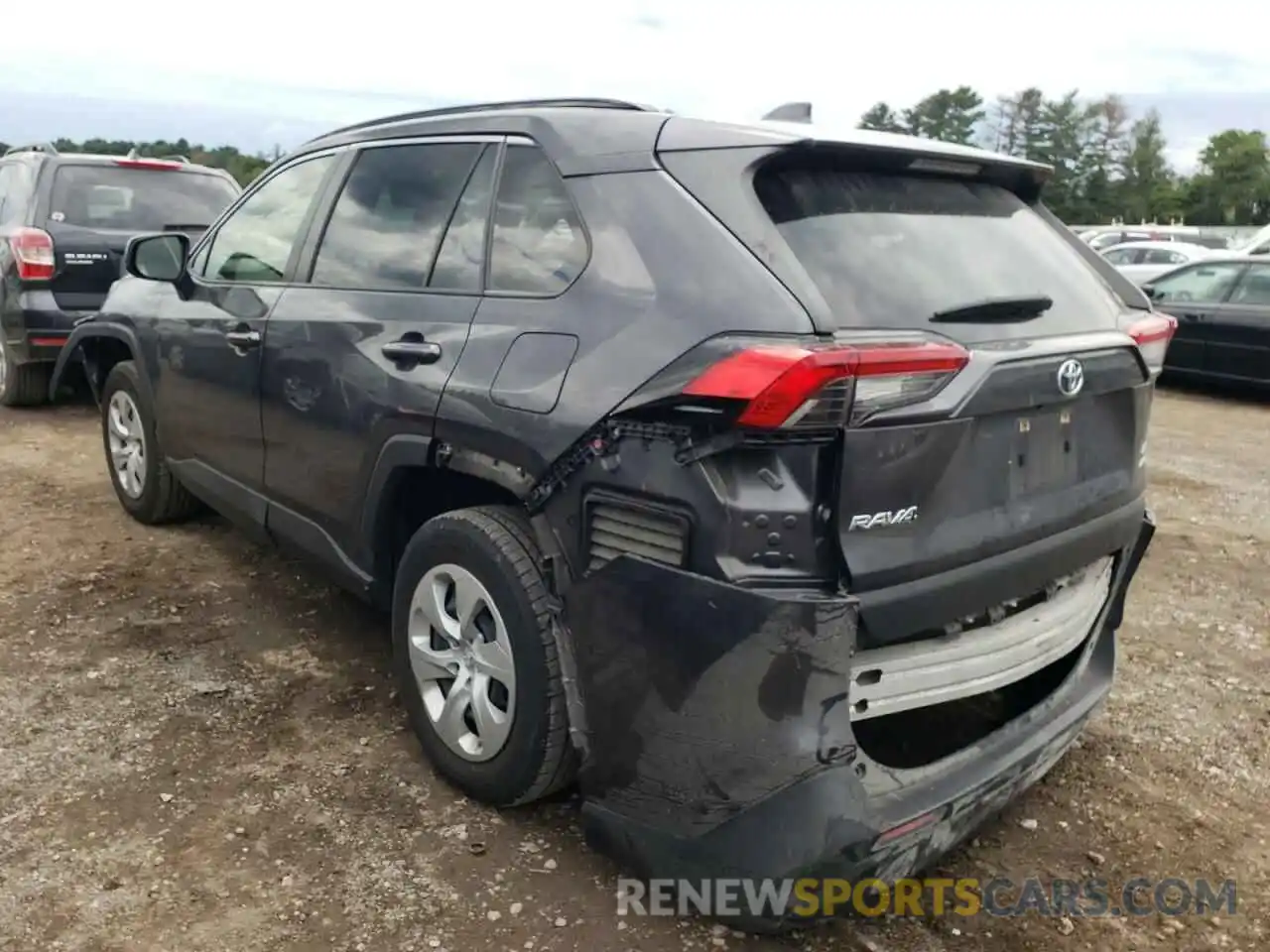 3 Photograph of a damaged car JTMF1RFV8KJ006138 TOYOTA RAV4 2019