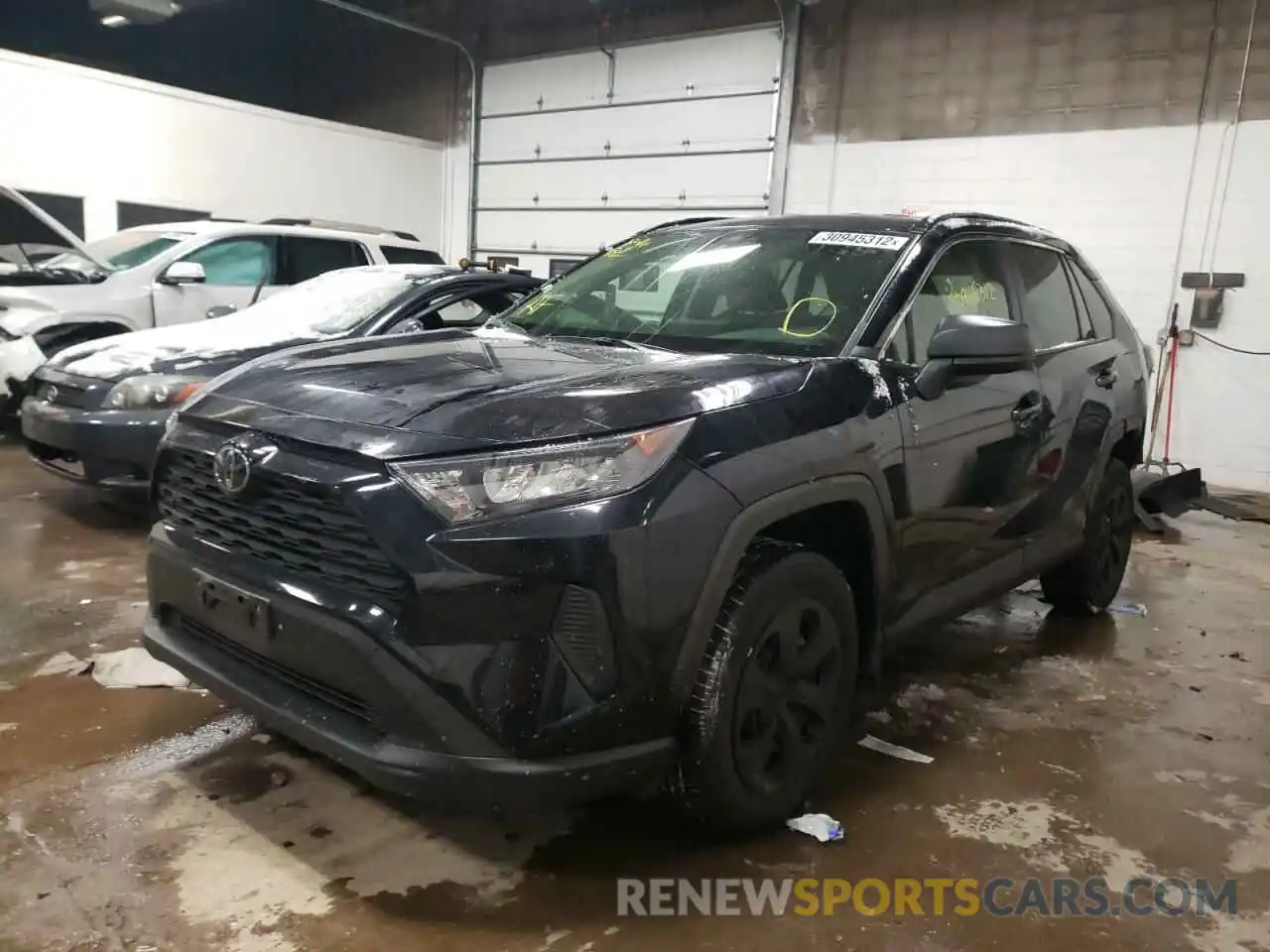 2 Photograph of a damaged car JTMF1RFV8KJ011744 TOYOTA RAV4 2019