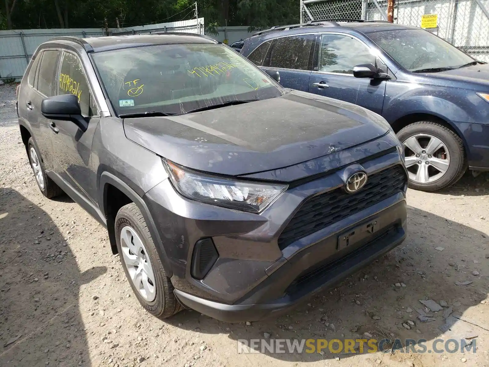 1 Фотография поврежденного автомобиля JTMF1RFV8KJ012327 TOYOTA RAV4 2019