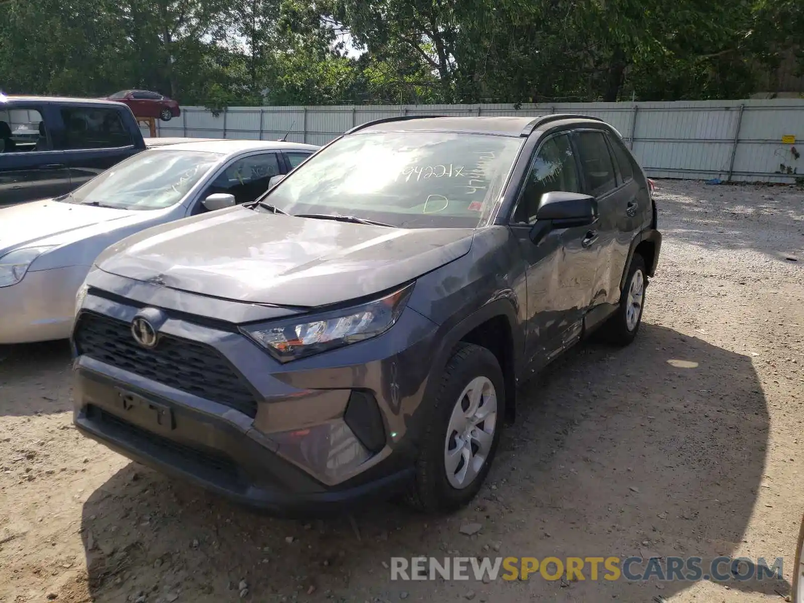 2 Фотография поврежденного автомобиля JTMF1RFV8KJ012327 TOYOTA RAV4 2019