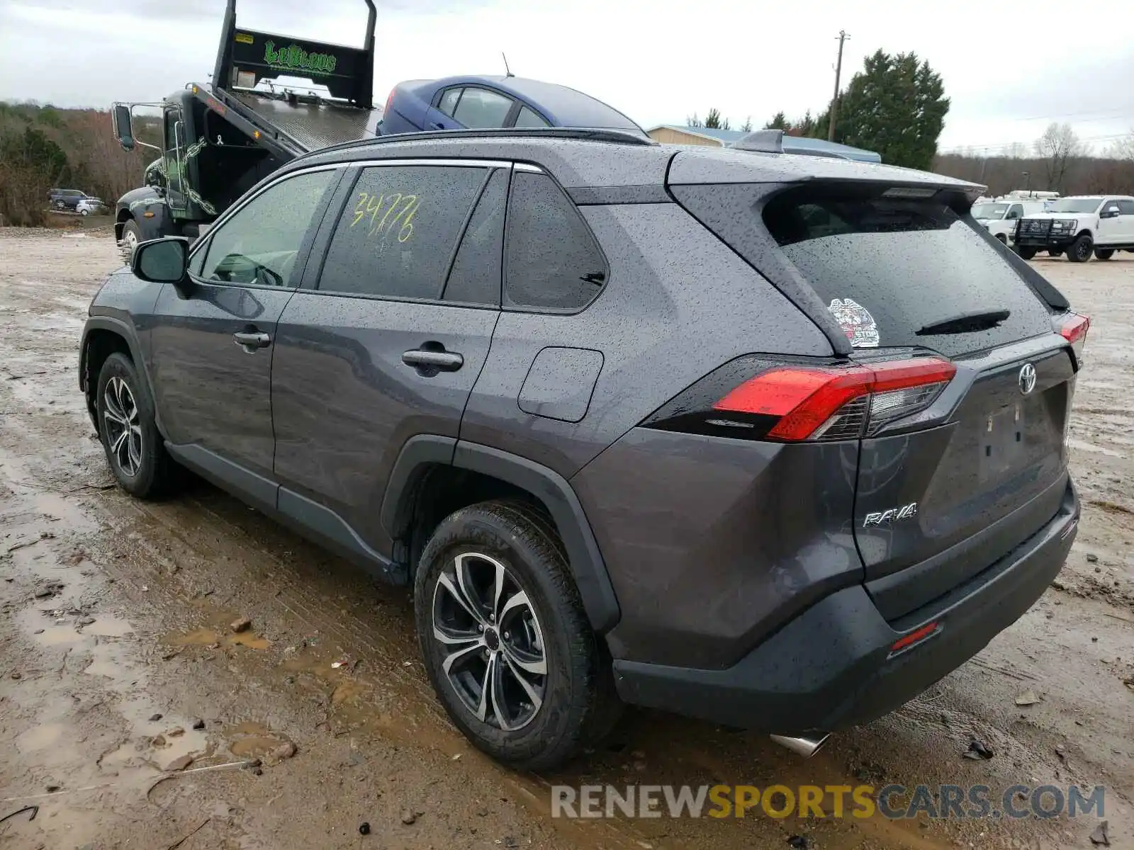 3 Photograph of a damaged car JTMF1RFV8KJ016507 TOYOTA RAV4 2019