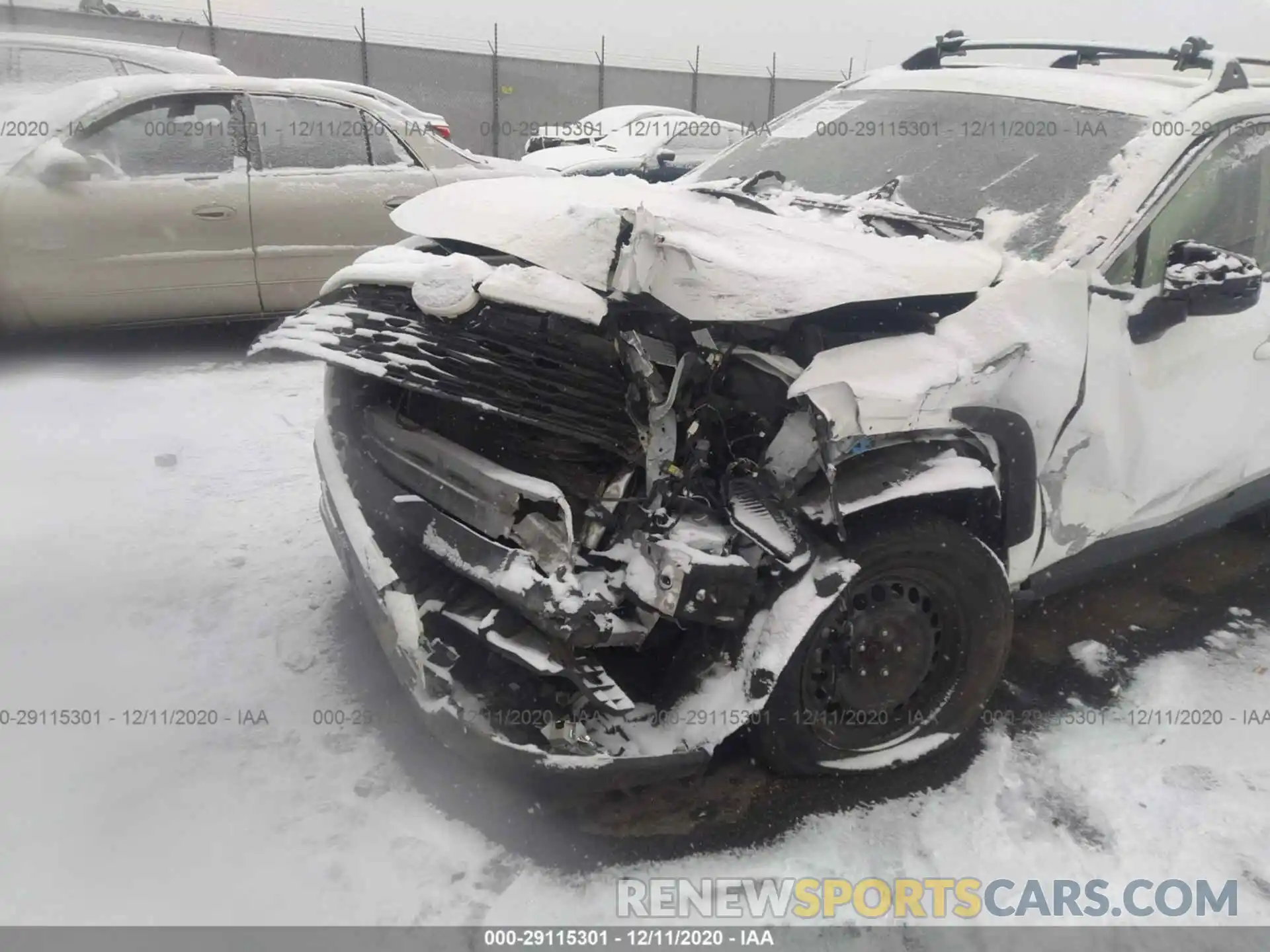 6 Photograph of a damaged car JTMF1RFV8KJ018788 TOYOTA RAV4 2019