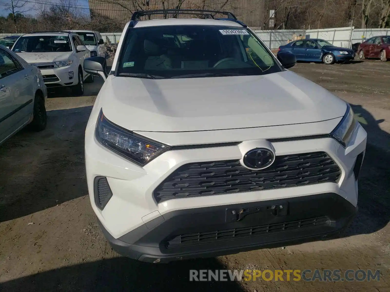 9 Фотография поврежденного автомобиля JTMF1RFV9KD002324 TOYOTA RAV4 2019