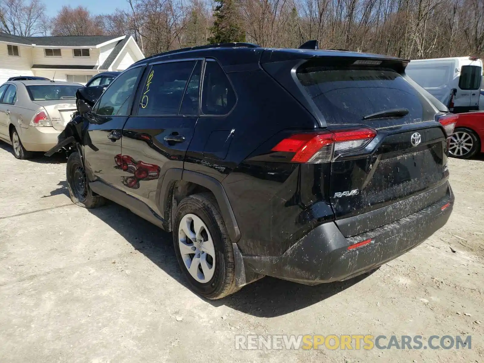 3 Photograph of a damaged car JTMF1RFV9KD005076 TOYOTA RAV4 2019