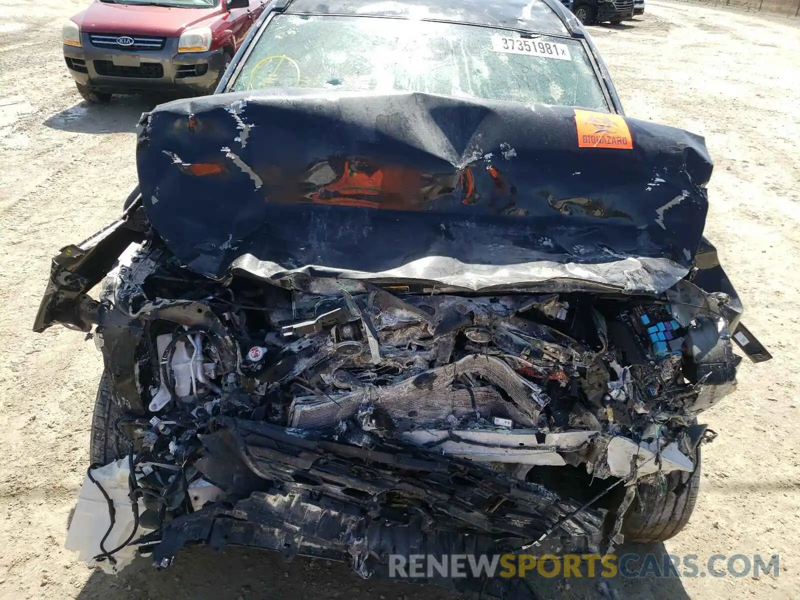 7 Фотография поврежденного автомобиля JTMF1RFV9KD005076 TOYOTA RAV4 2019