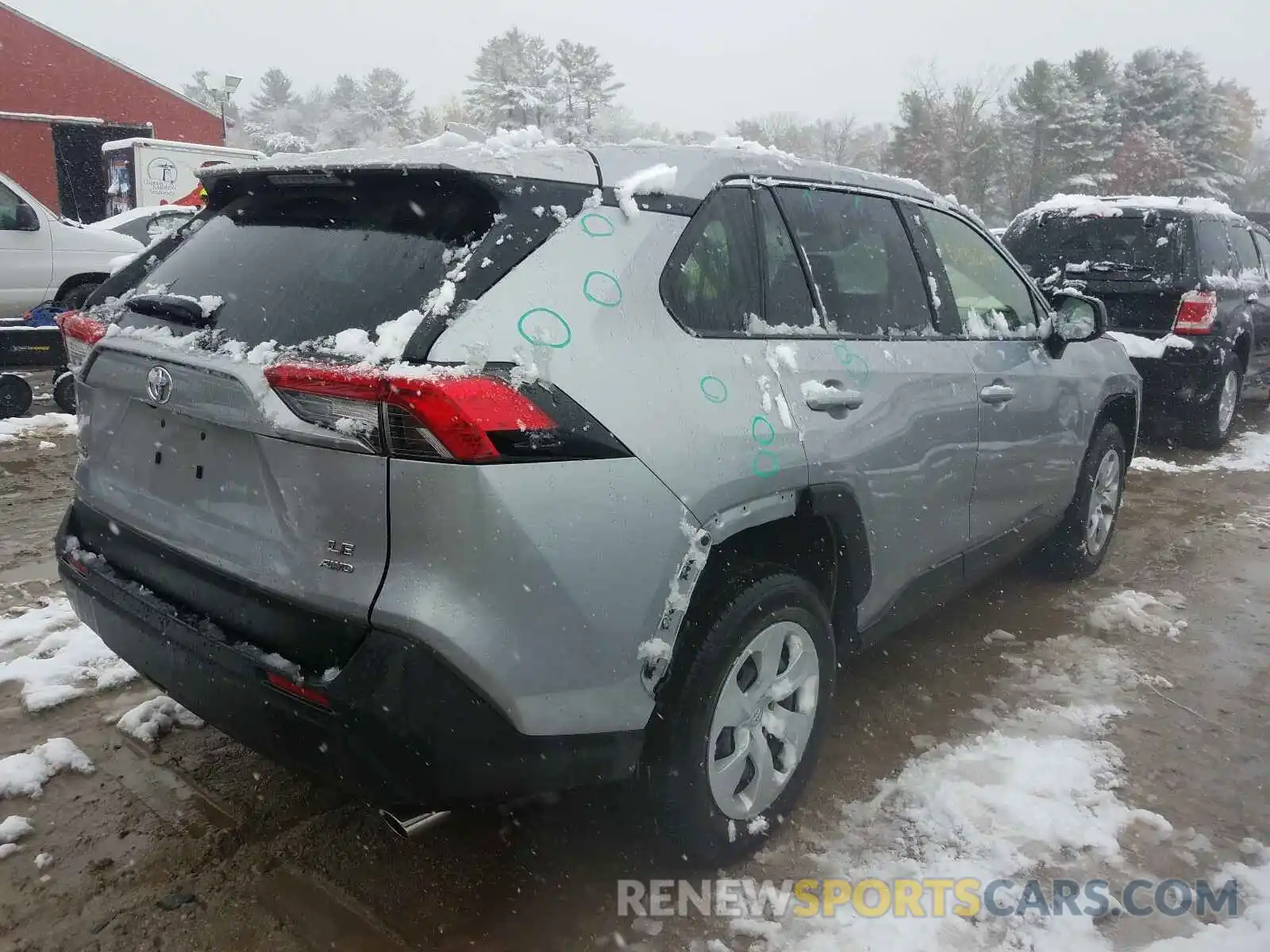 4 Photograph of a damaged car JTMF1RFV9KD007832 TOYOTA RAV4 2019