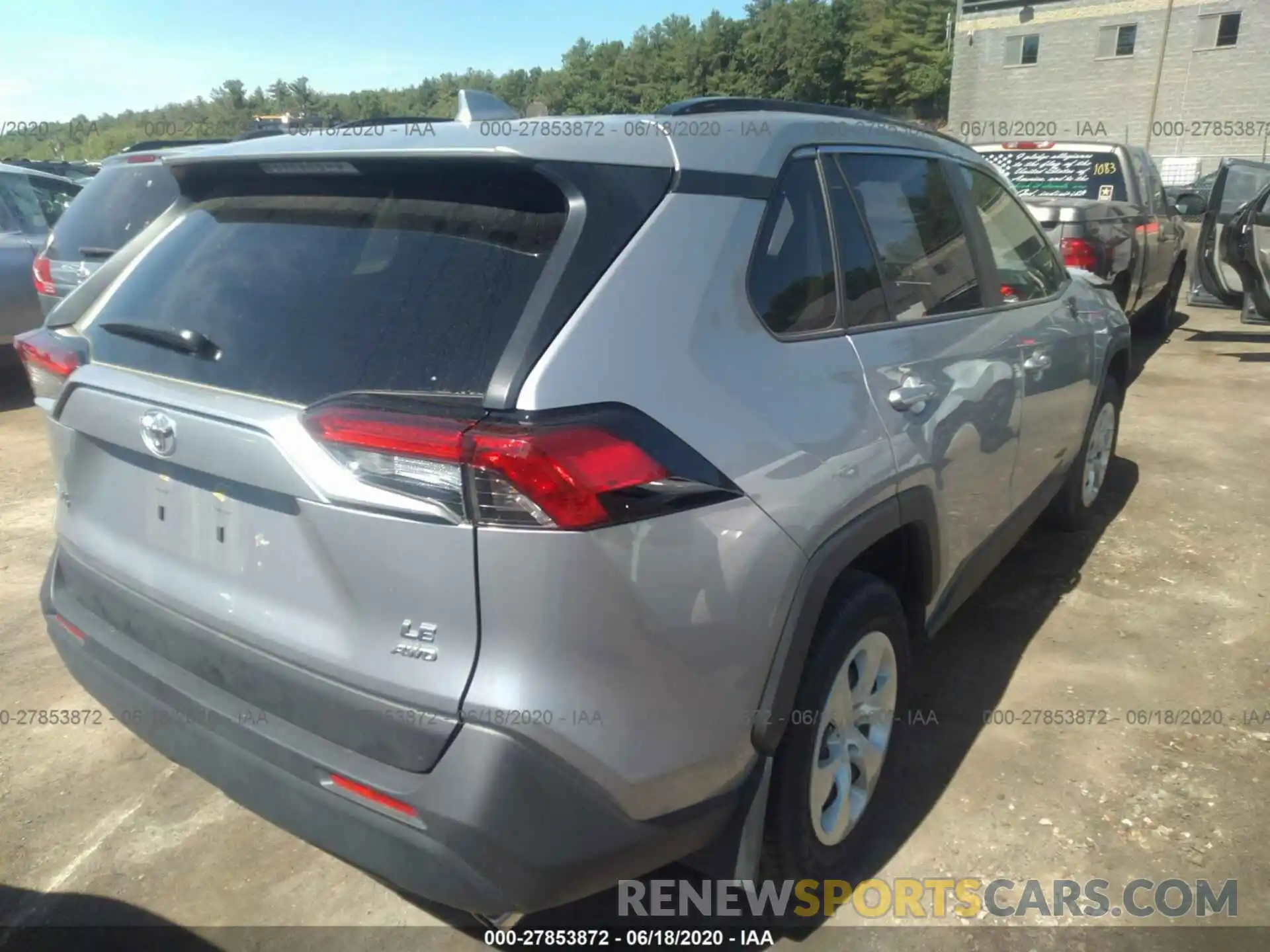 4 Photograph of a damaged car JTMF1RFV9KD030334 TOYOTA RAV4 2019