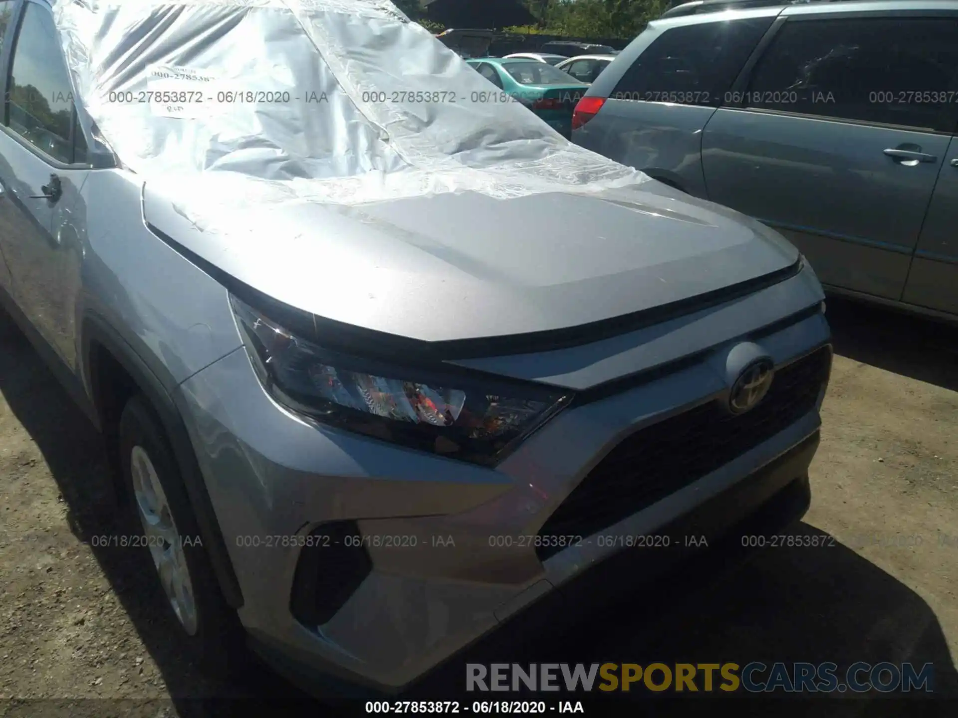 6 Photograph of a damaged car JTMF1RFV9KD030334 TOYOTA RAV4 2019