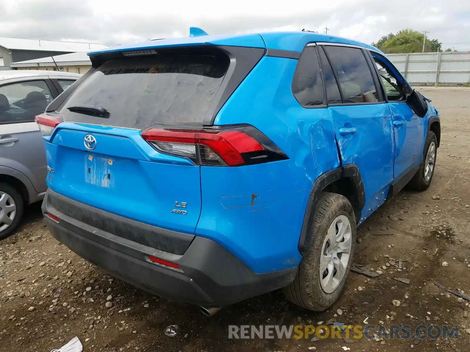 4 Photograph of a damaged car JTMF1RFV9KD036814 TOYOTA RAV4 2019