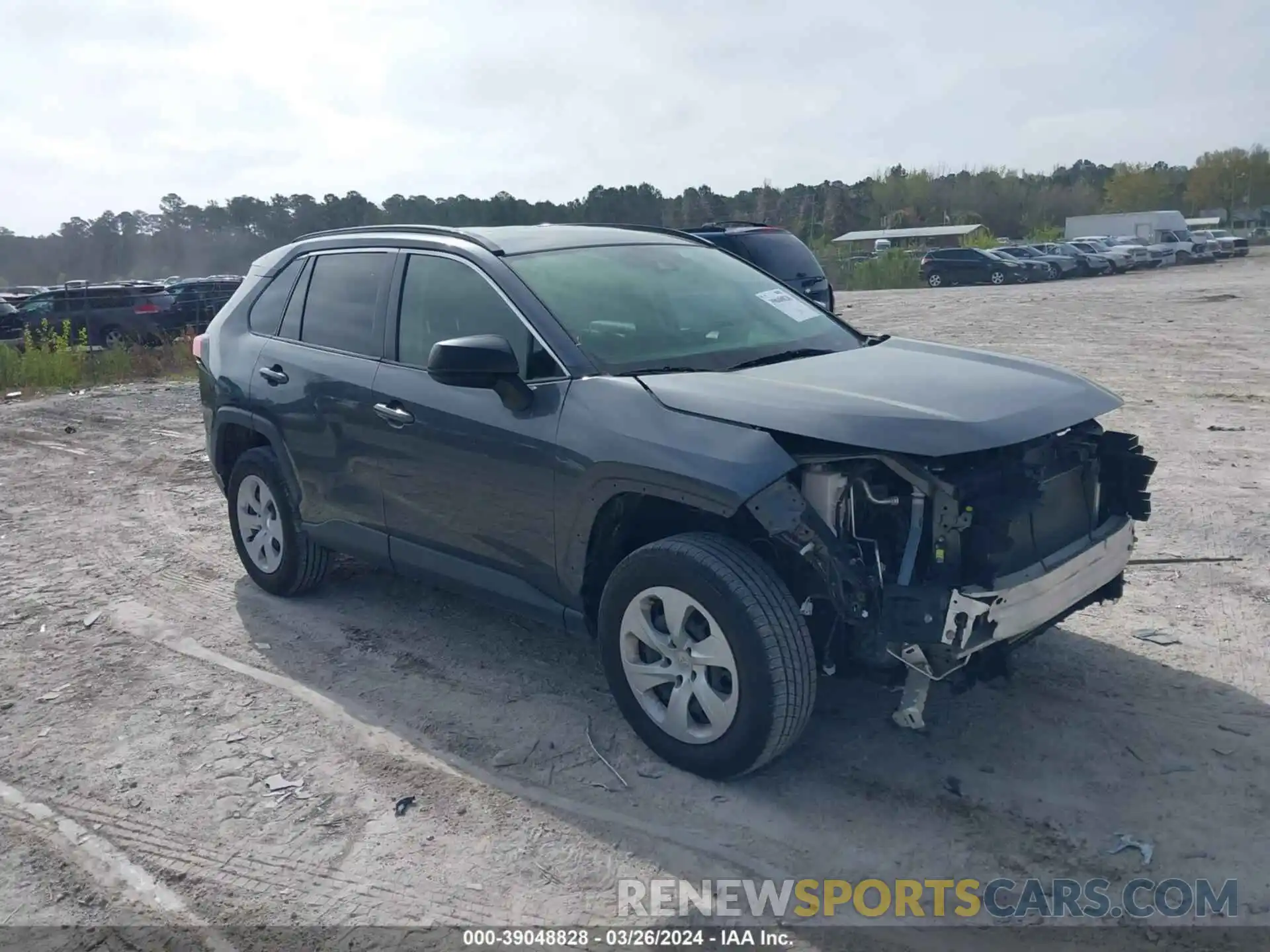 1 Photograph of a damaged car JTMF1RFV9KD042838 TOYOTA RAV4 2019