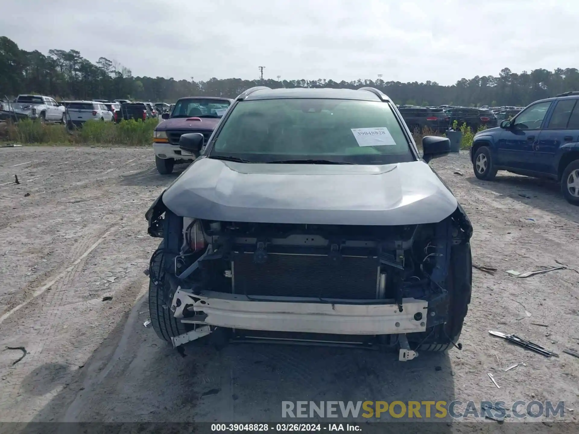 13 Photograph of a damaged car JTMF1RFV9KD042838 TOYOTA RAV4 2019