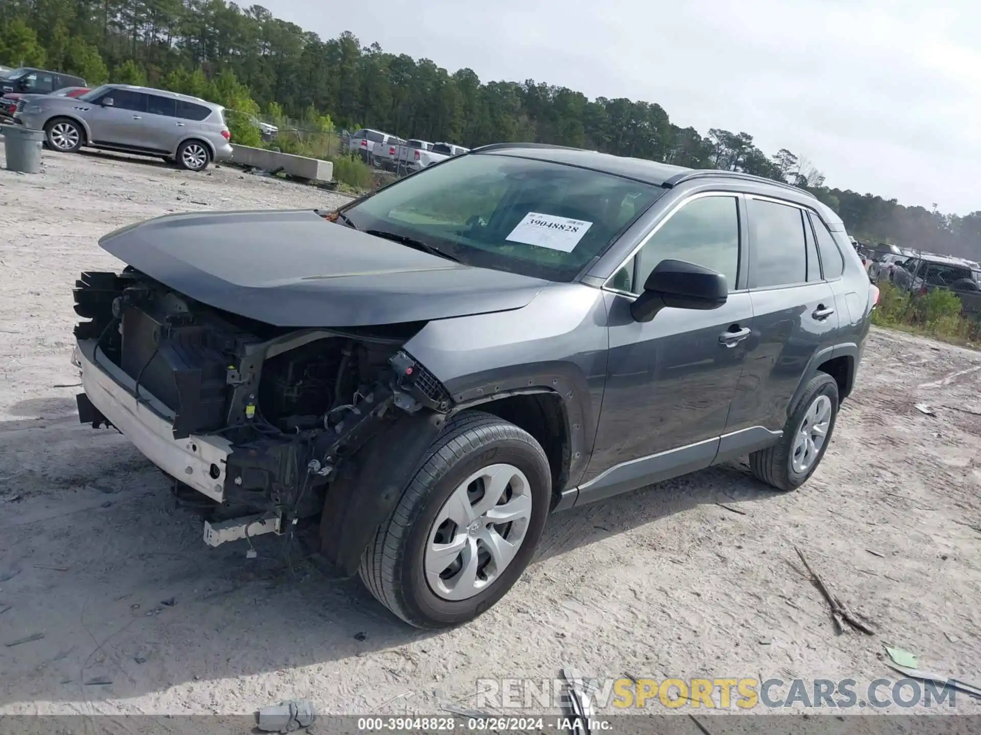 2 Photograph of a damaged car JTMF1RFV9KD042838 TOYOTA RAV4 2019