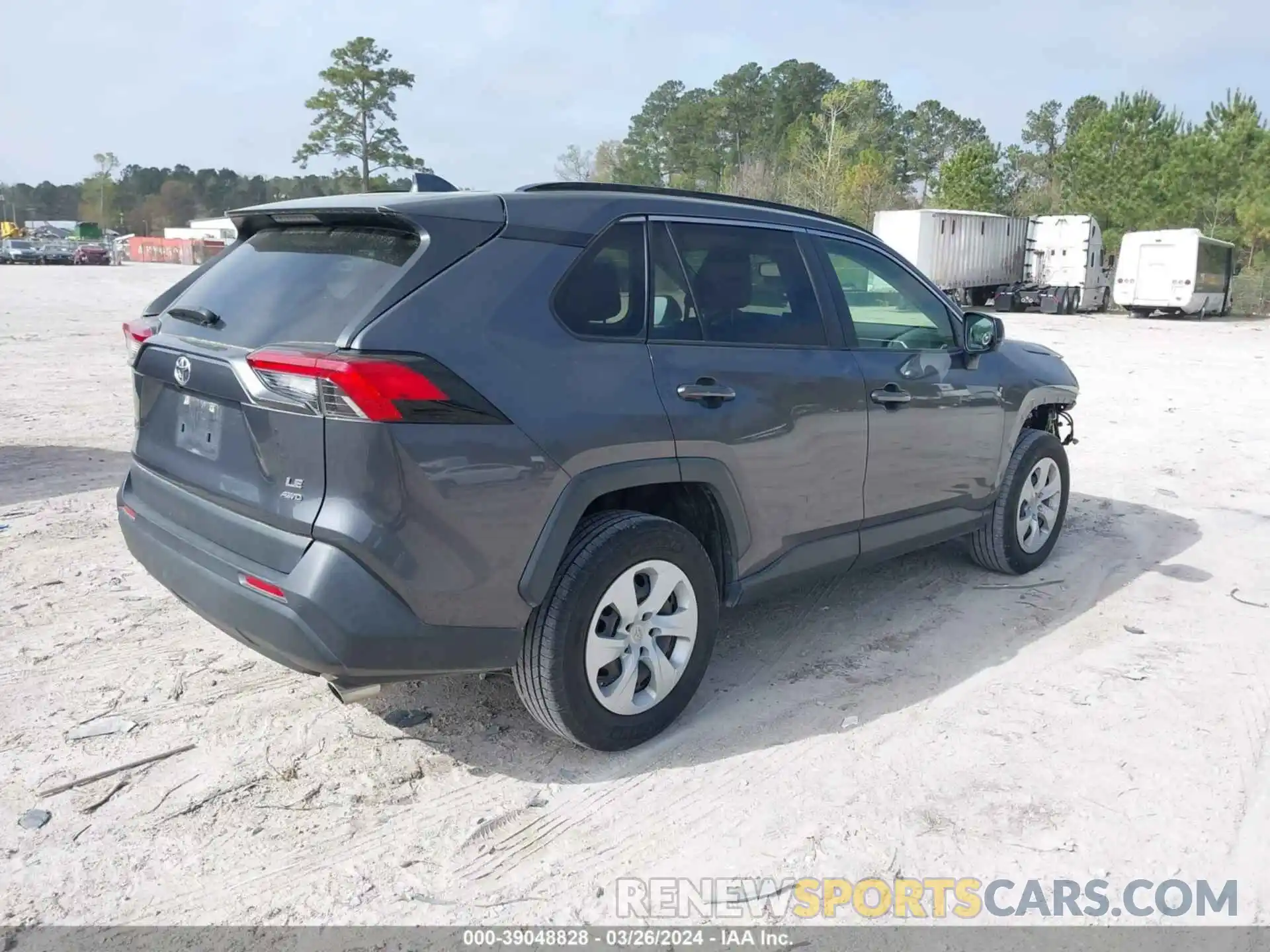 4 Photograph of a damaged car JTMF1RFV9KD042838 TOYOTA RAV4 2019