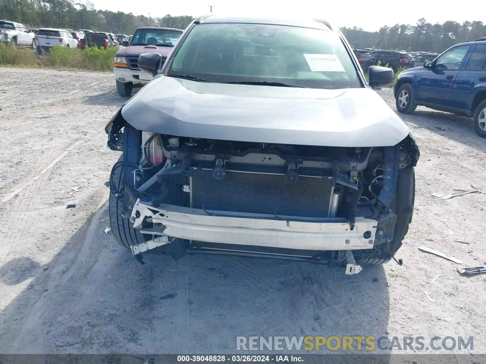 6 Photograph of a damaged car JTMF1RFV9KD042838 TOYOTA RAV4 2019