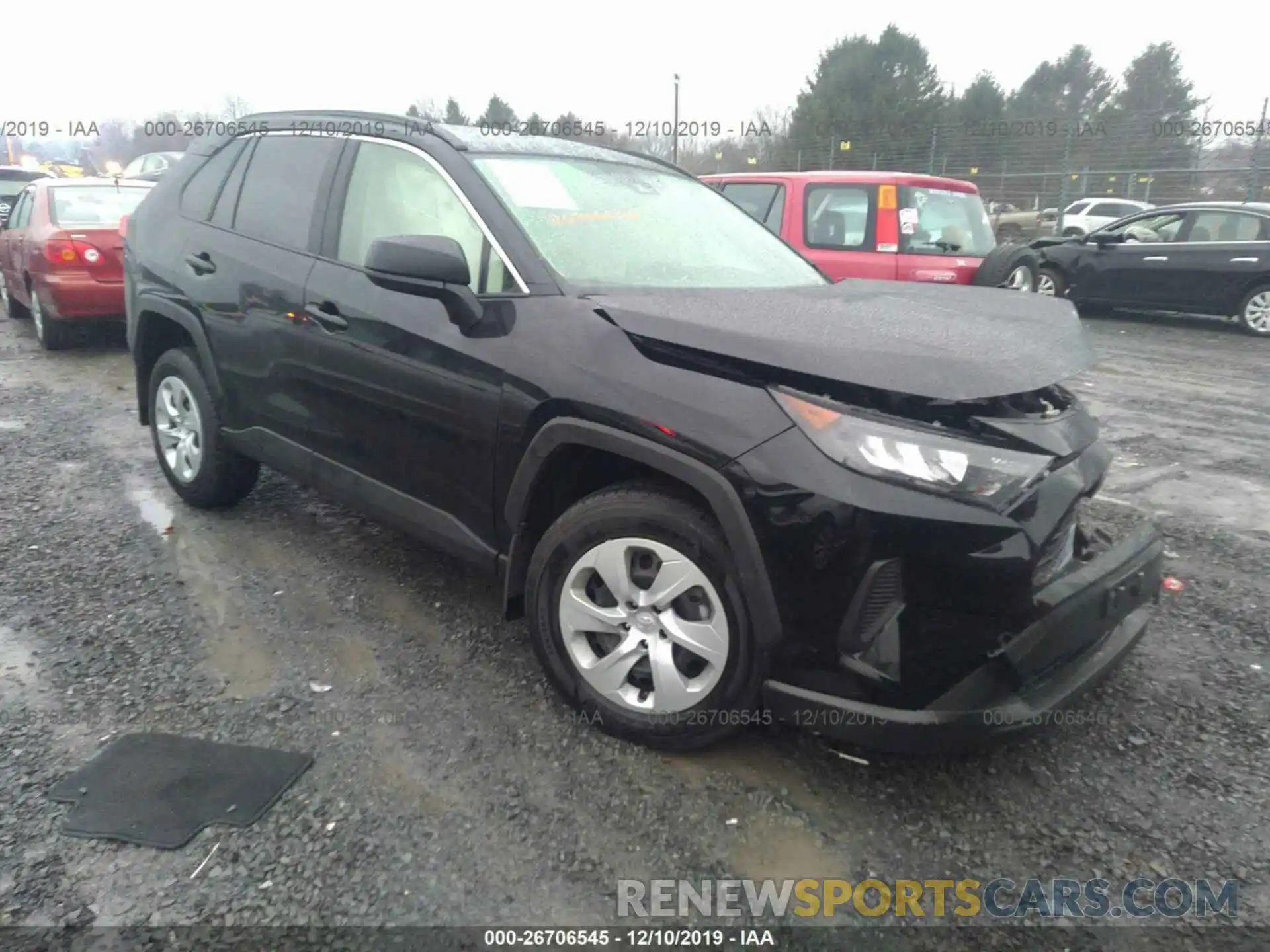 1 Photograph of a damaged car JTMF1RFV9KD504217 TOYOTA RAV4 2019