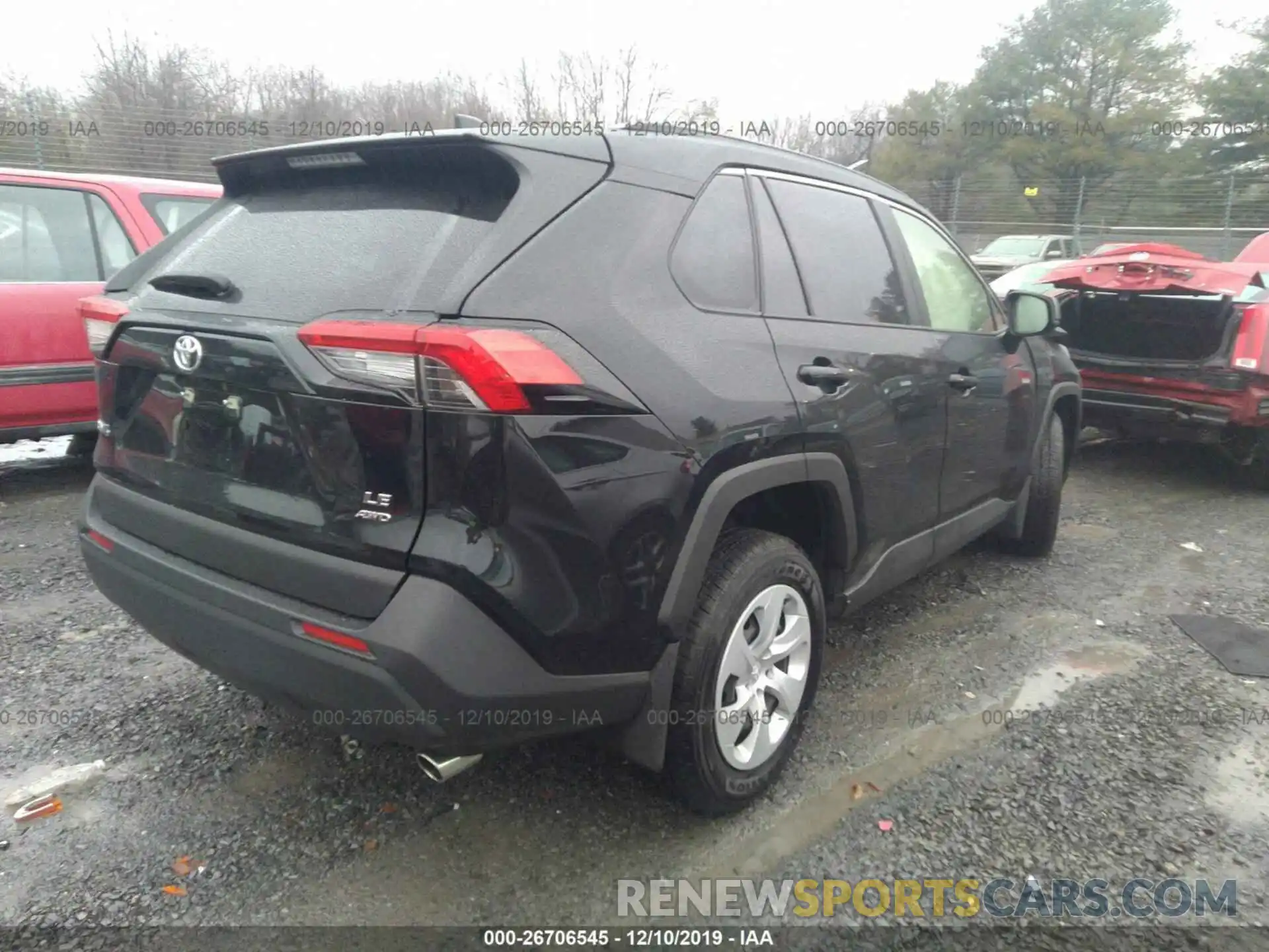 4 Photograph of a damaged car JTMF1RFV9KD504217 TOYOTA RAV4 2019