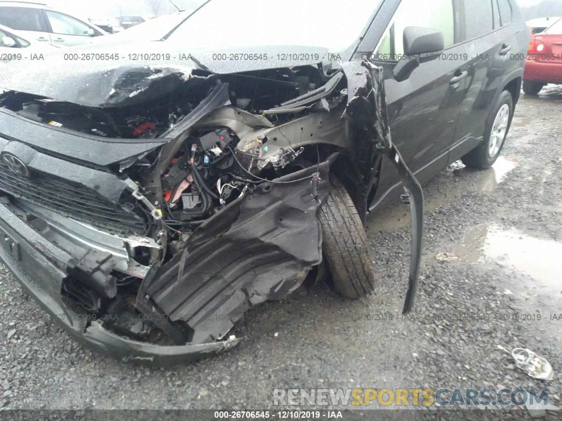 6 Photograph of a damaged car JTMF1RFV9KD504217 TOYOTA RAV4 2019