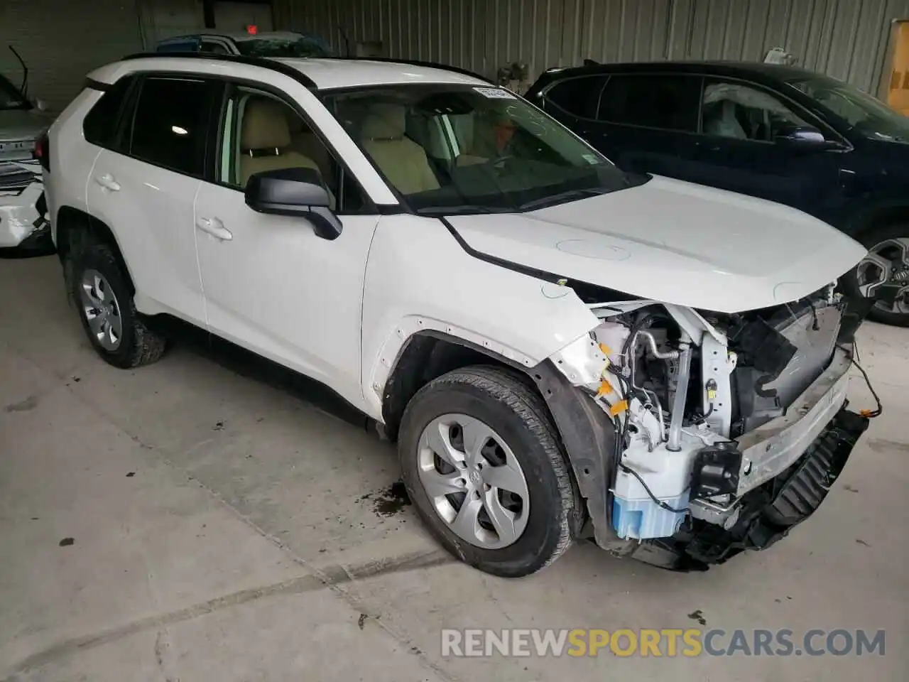 1 Photograph of a damaged car JTMF1RFV9KD511720 TOYOTA RAV4 2019