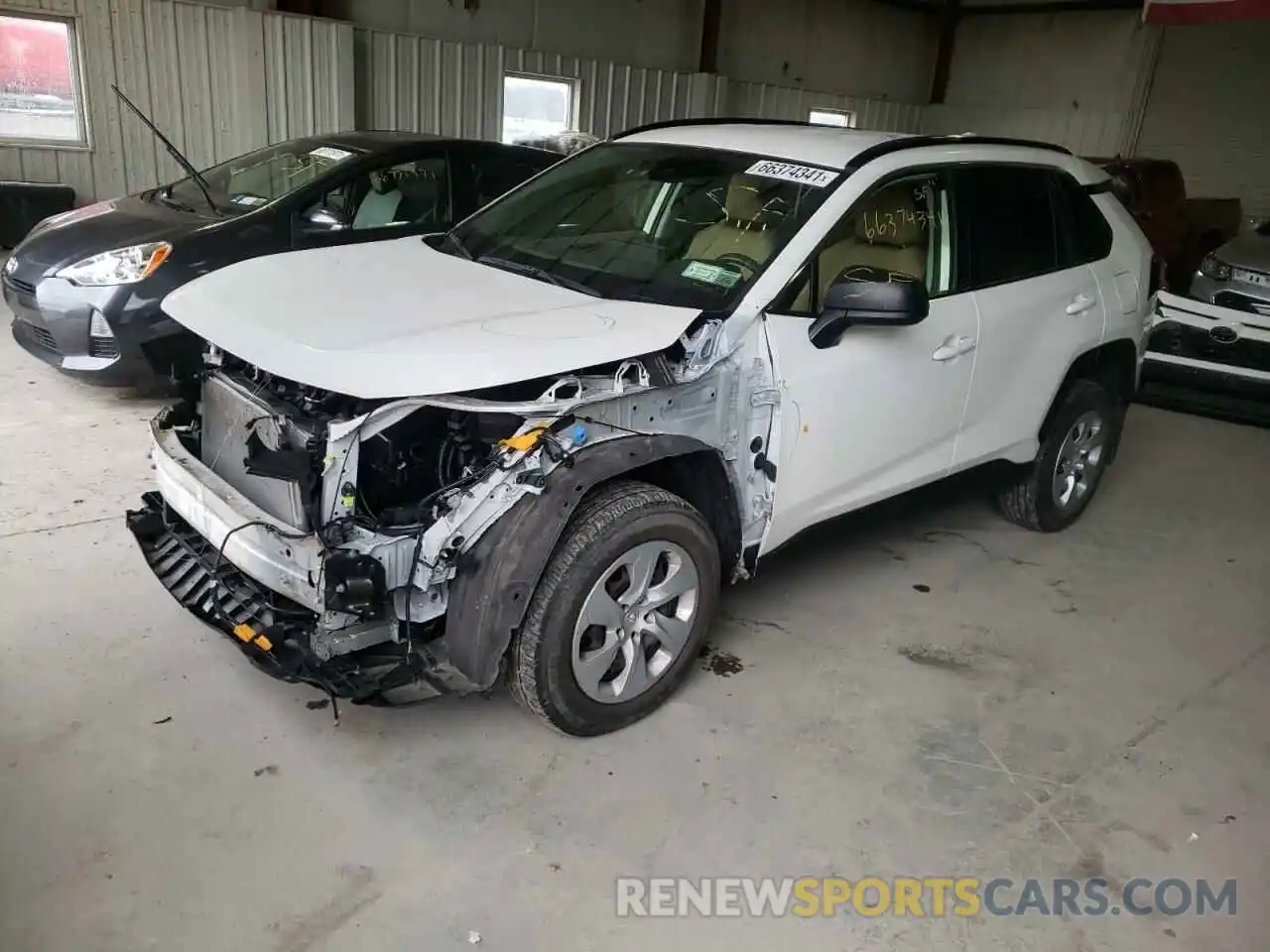 2 Photograph of a damaged car JTMF1RFV9KD511720 TOYOTA RAV4 2019