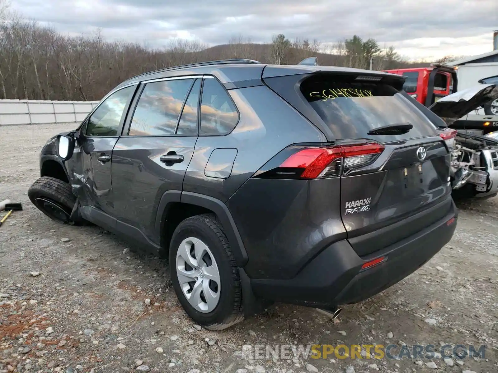 3 Photograph of a damaged car JTMF1RFV9KJ011509 TOYOTA RAV4 2019