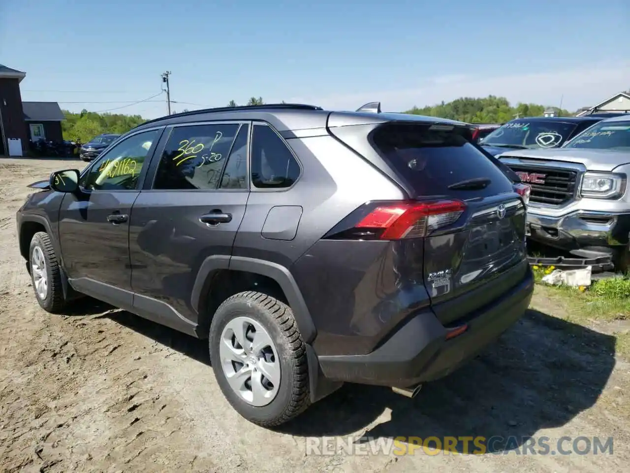 3 Photograph of a damaged car JTMF1RFV9KJ015589 TOYOTA RAV4 2019