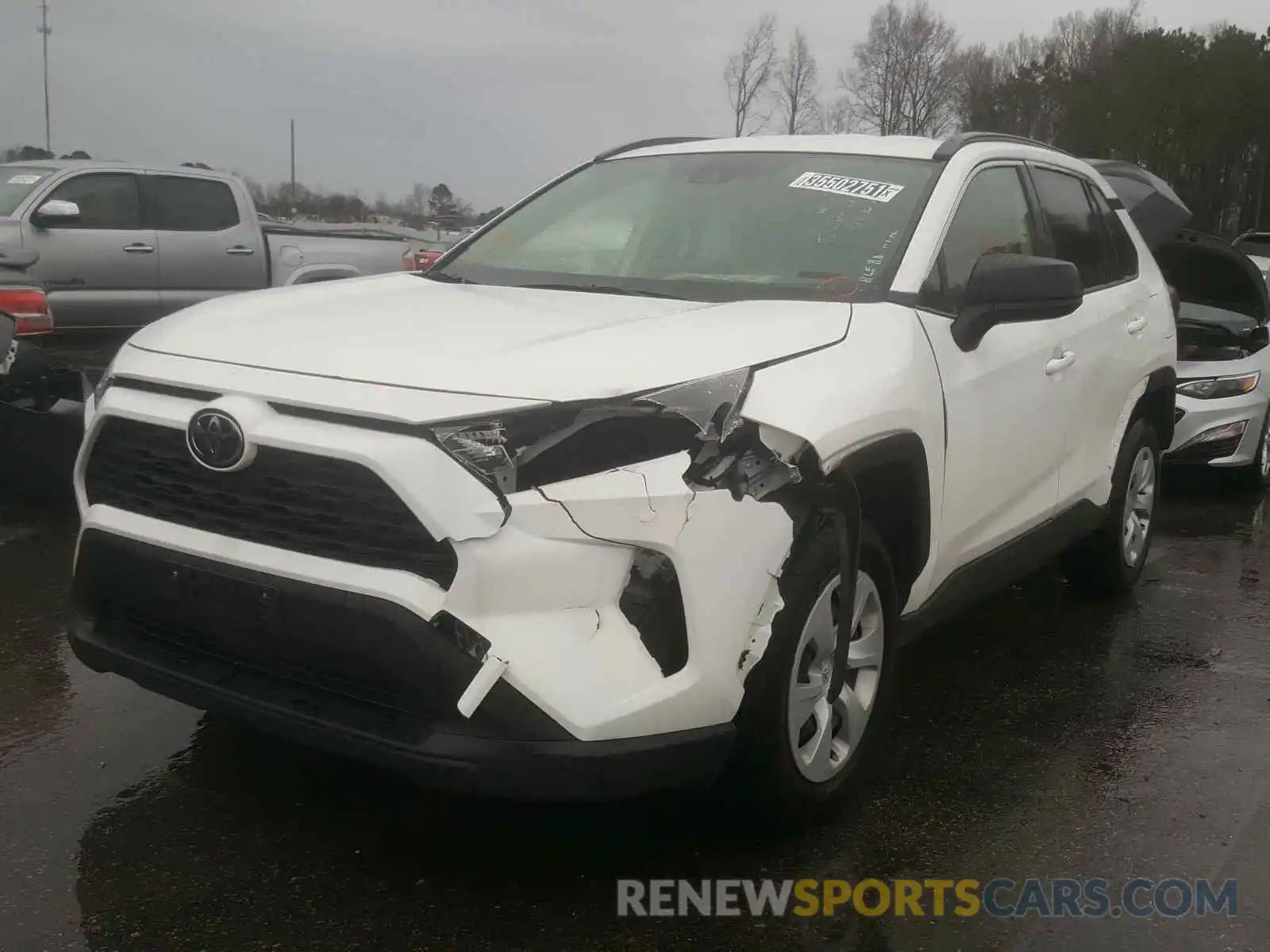 2 Photograph of a damaged car JTMF1RFVXKD002901 TOYOTA RAV4 2019