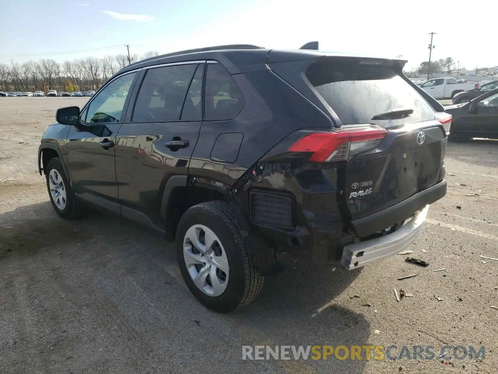 3 Фотография поврежденного автомобиля JTMF1RFVXKD003921 TOYOTA RAV4 2019