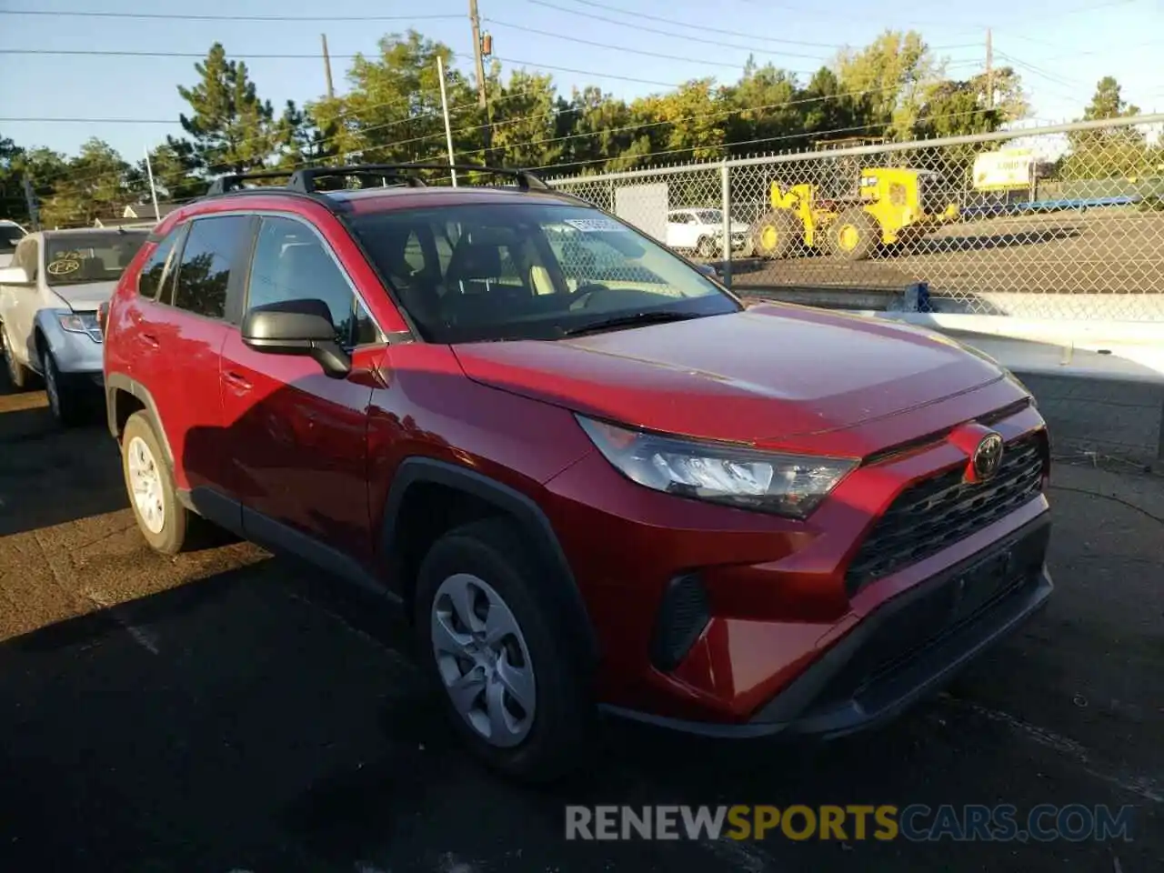 1 Photograph of a damaged car JTMF1RFVXKD004440 TOYOTA RAV4 2019