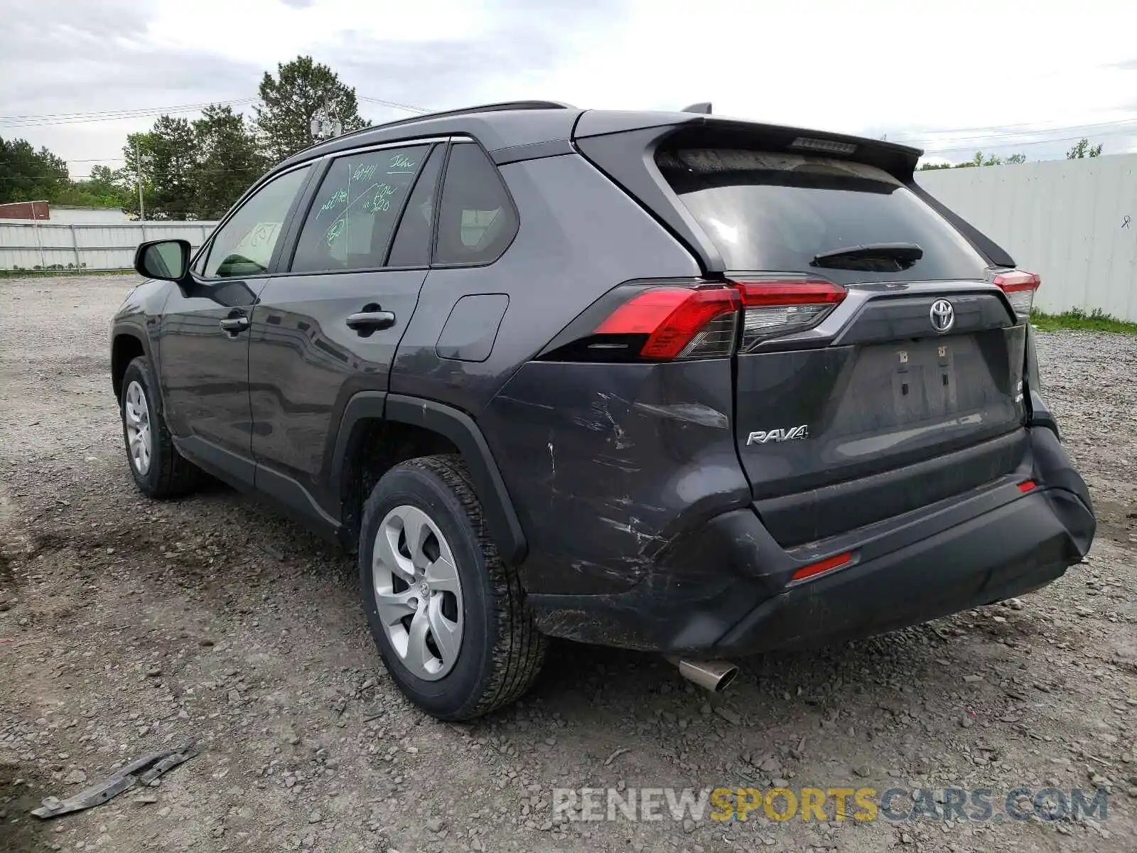 3 Photograph of a damaged car JTMF1RFVXKD012411 TOYOTA RAV4 2019