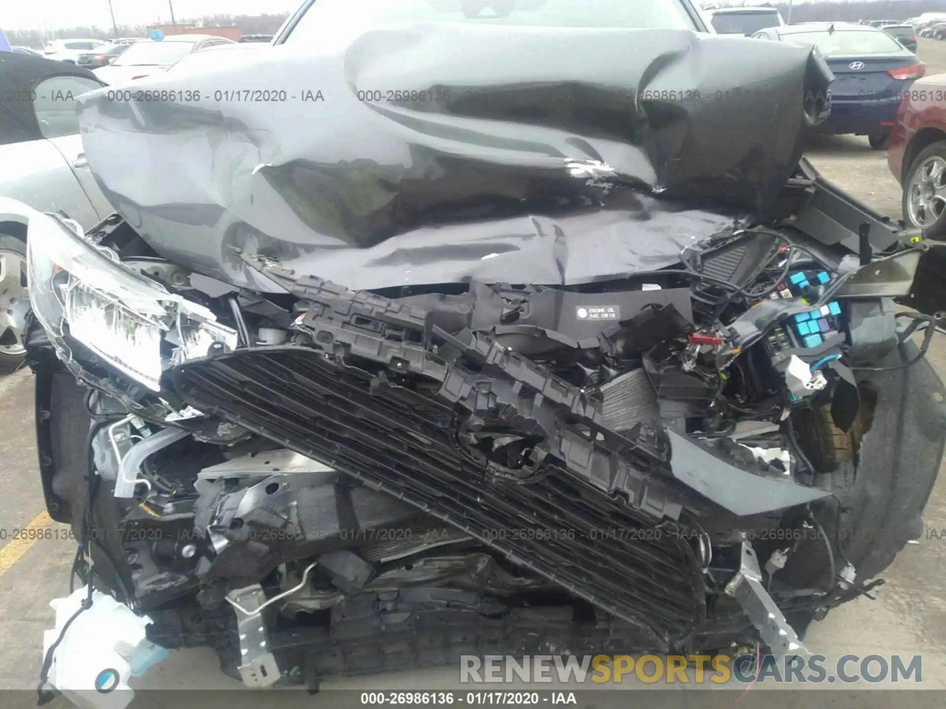 6 Фотография поврежденного автомобиля JTMF1RFVXKD015406 TOYOTA RAV4 2019