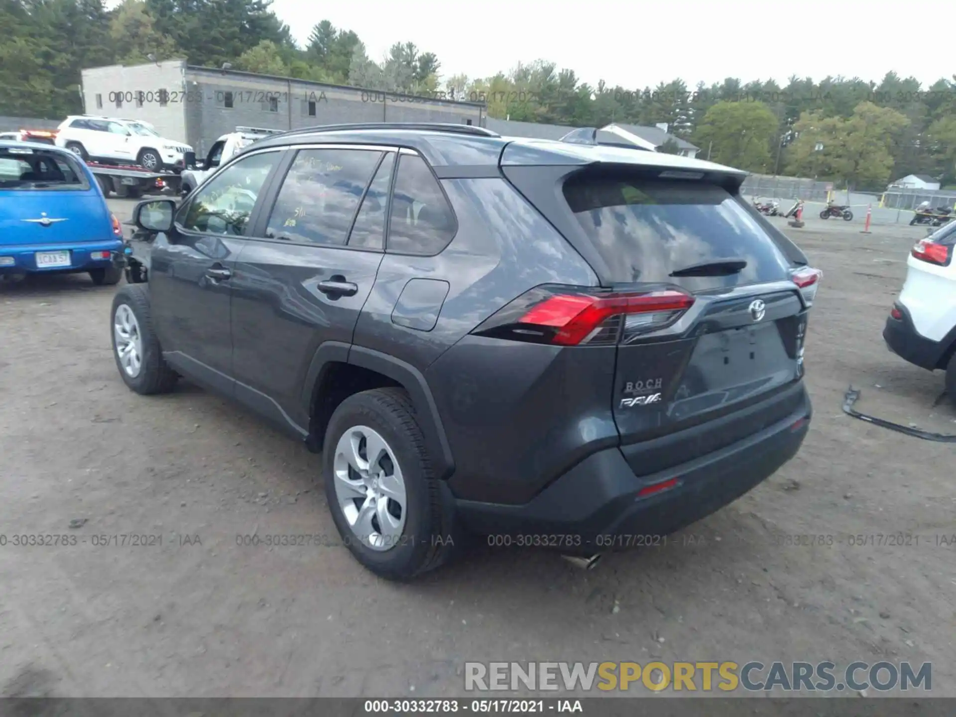 3 Фотография поврежденного автомобиля JTMF1RFVXKD018483 TOYOTA RAV4 2019