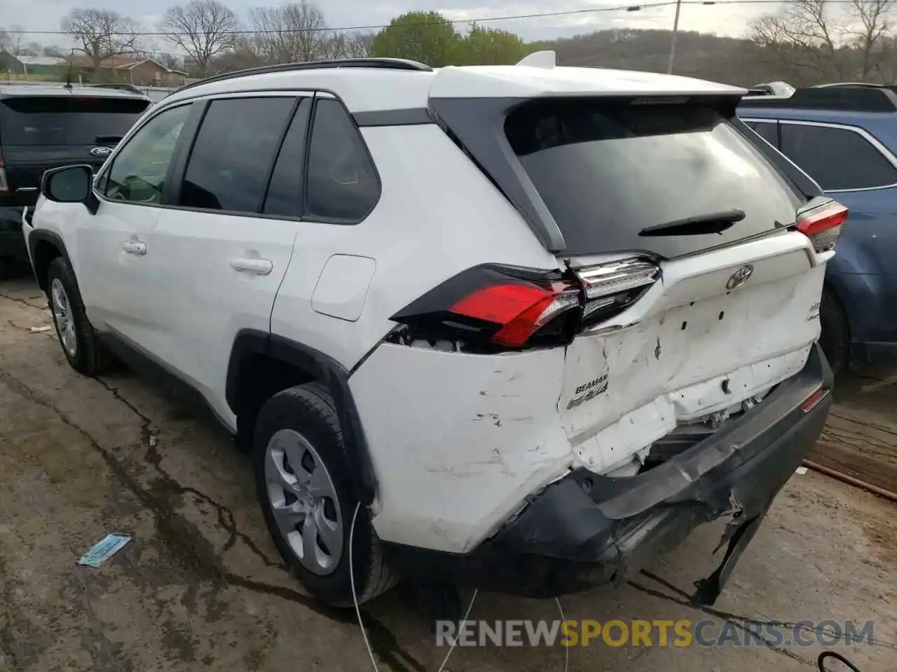 3 Photograph of a damaged car JTMF1RFVXKD022498 TOYOTA RAV4 2019