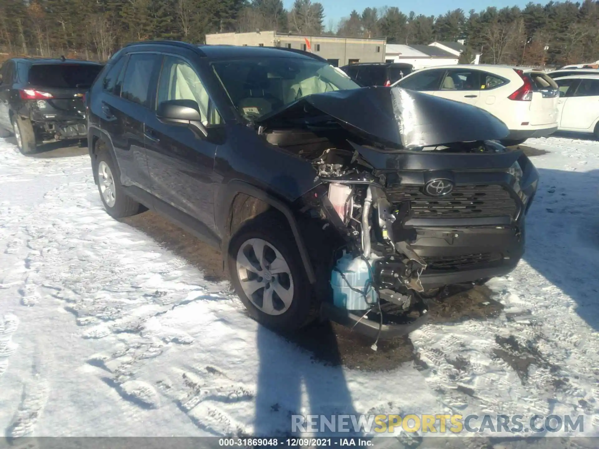 1 Photograph of a damaged car JTMF1RFVXKD025708 TOYOTA RAV4 2019