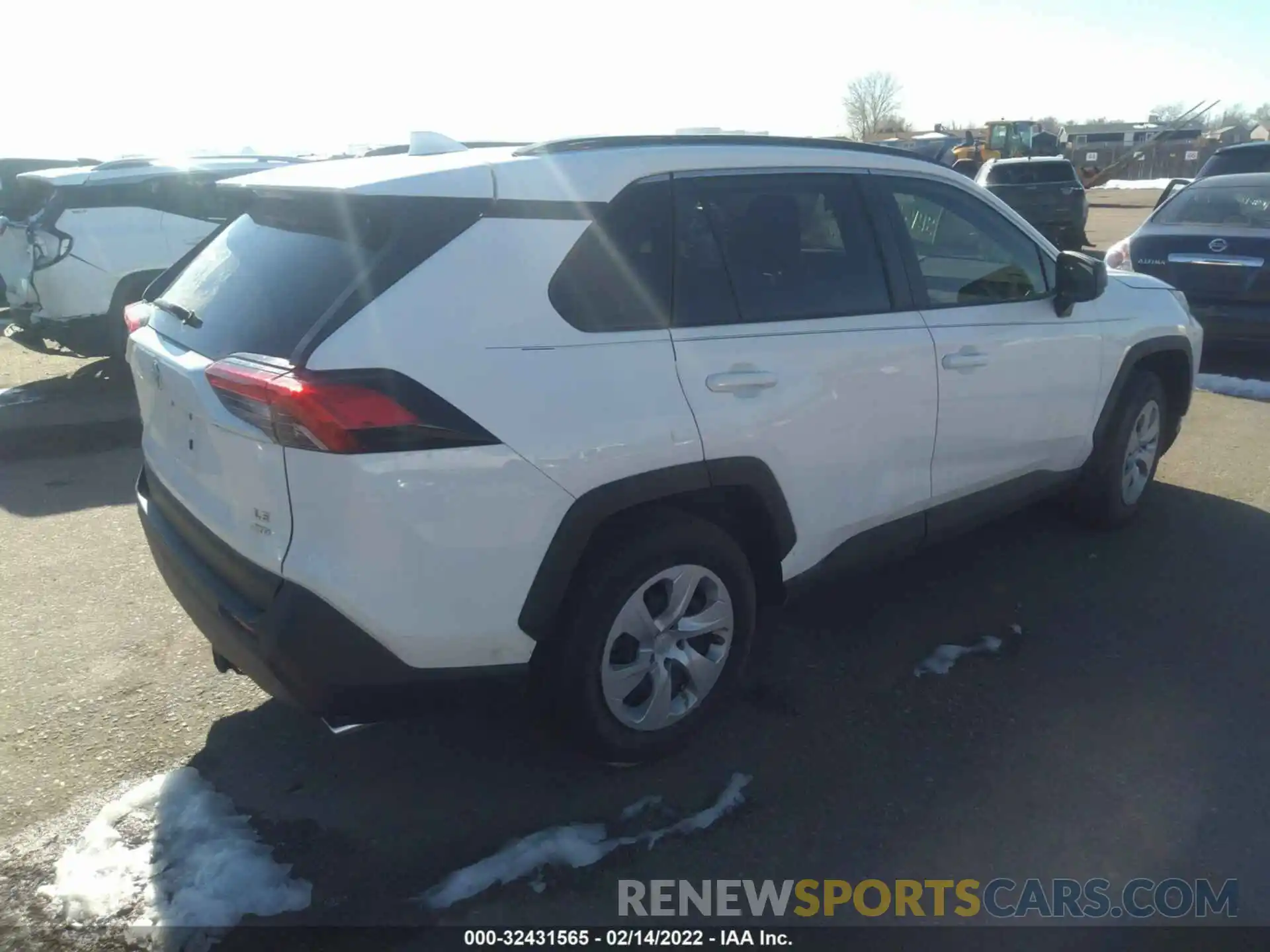 4 Фотография поврежденного автомобиля JTMF1RFVXKD029113 TOYOTA RAV4 2019