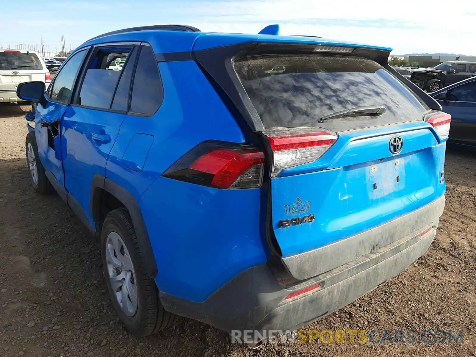 3 Photograph of a damaged car JTMF1RFVXKD034764 TOYOTA RAV4 2019