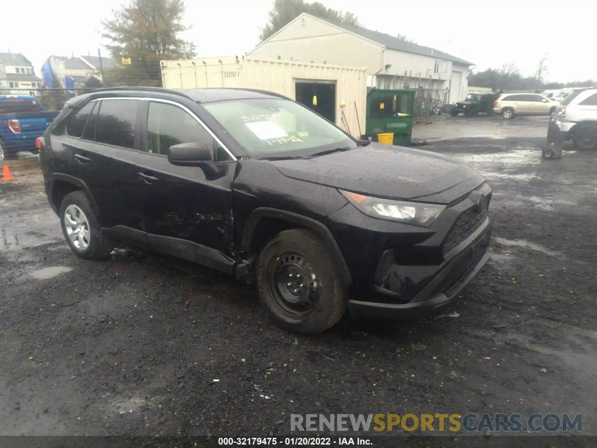 1 Photograph of a damaged car JTMF1RFVXKD034893 TOYOTA RAV4 2019