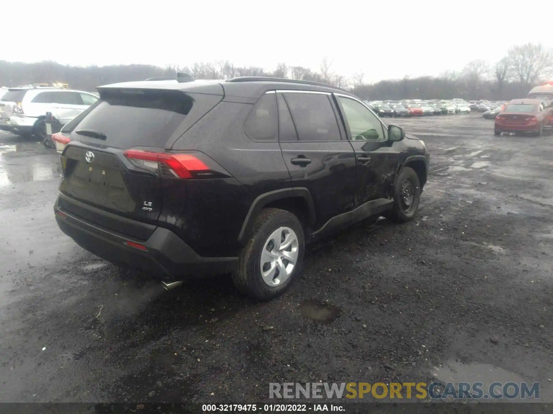 4 Фотография поврежденного автомобиля JTMF1RFVXKD034893 TOYOTA RAV4 2019