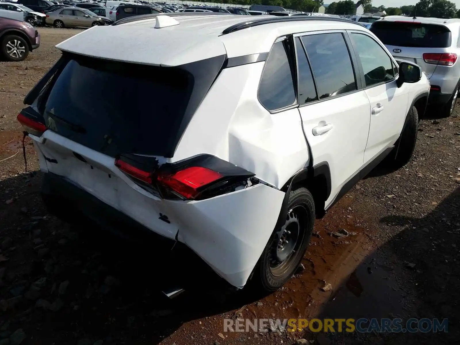 4 Фотография поврежденного автомобиля JTMF1RFVXKD038460 TOYOTA RAV4 2019