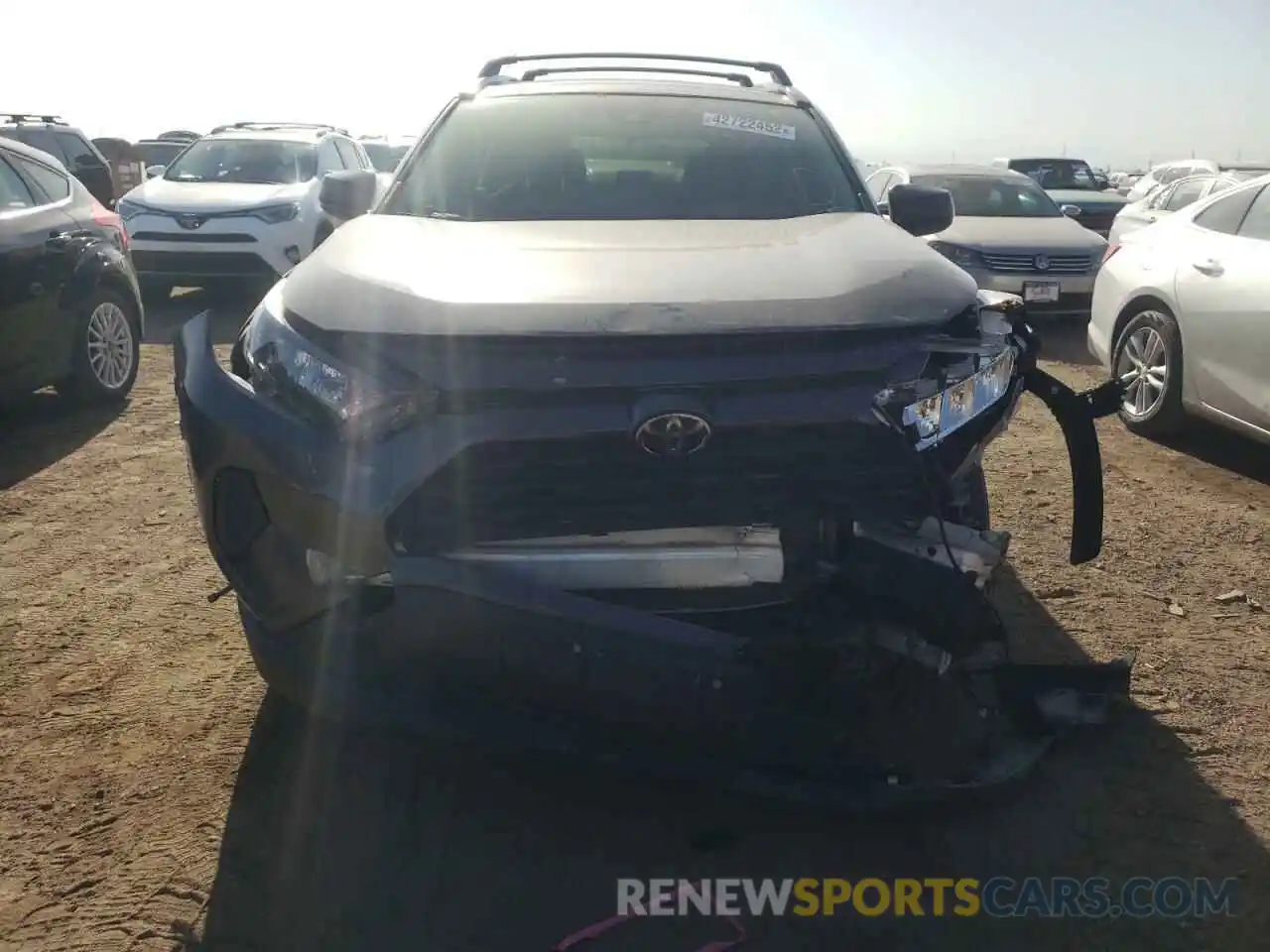 9 Photograph of a damaged car JTMF1RFVXKD041083 TOYOTA RAV4 2019