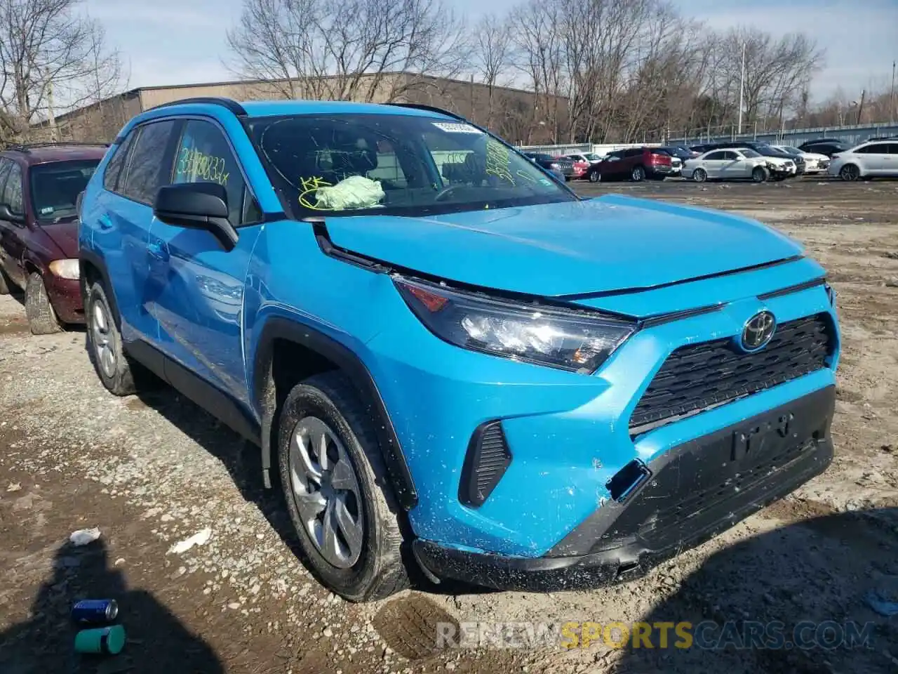 1 Фотография поврежденного автомобиля JTMF1RFVXKD504842 TOYOTA RAV4 2019