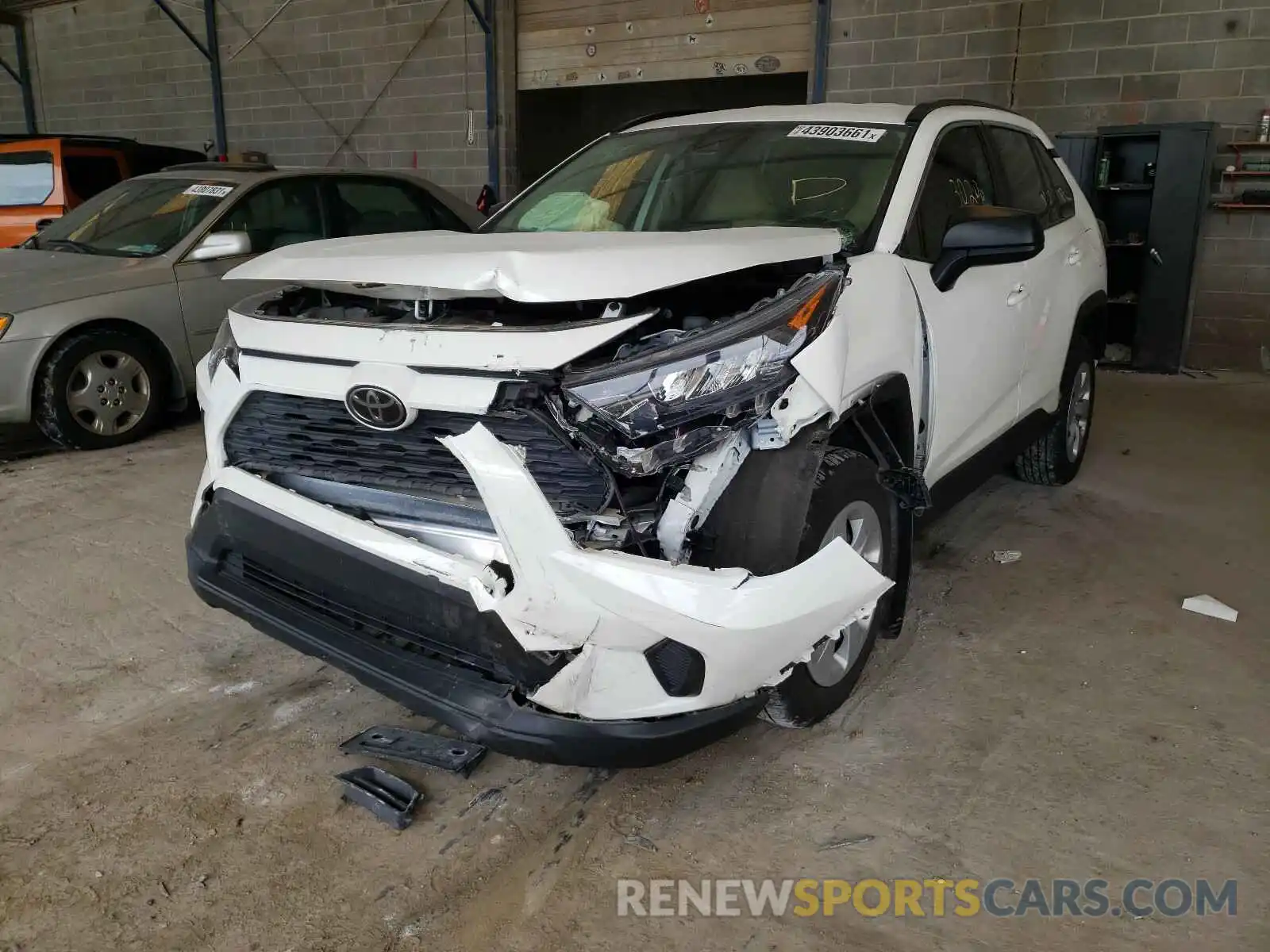 2 Photograph of a damaged car JTMF1RFVXKD504923 TOYOTA RAV4 2019