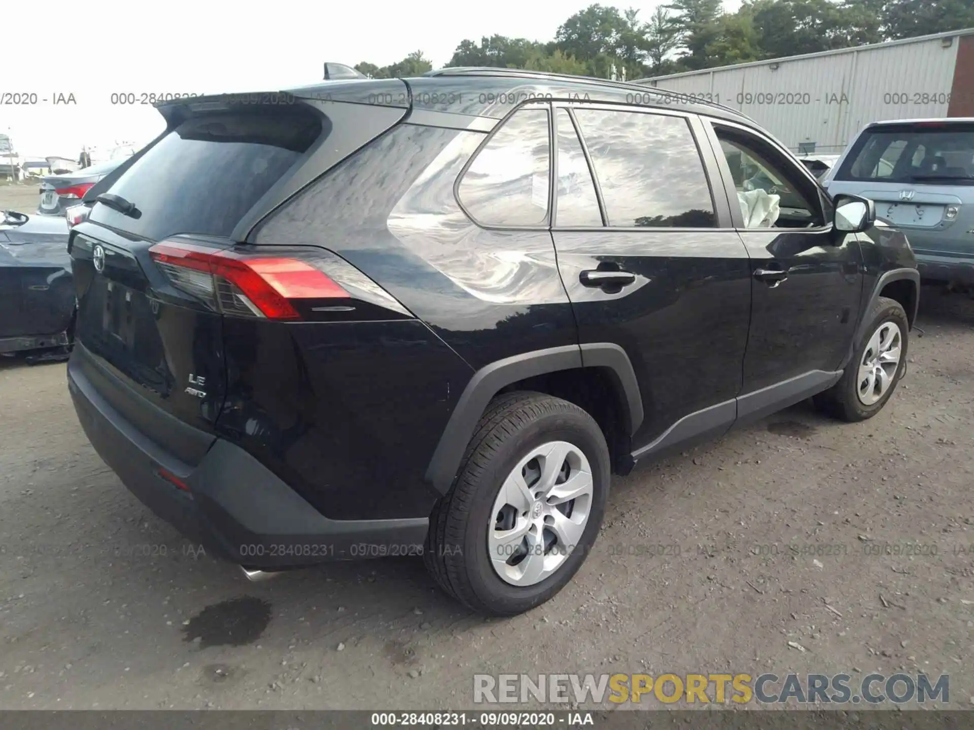 4 Фотография поврежденного автомобиля JTMF1RFVXKD506414 TOYOTA RAV4 2019