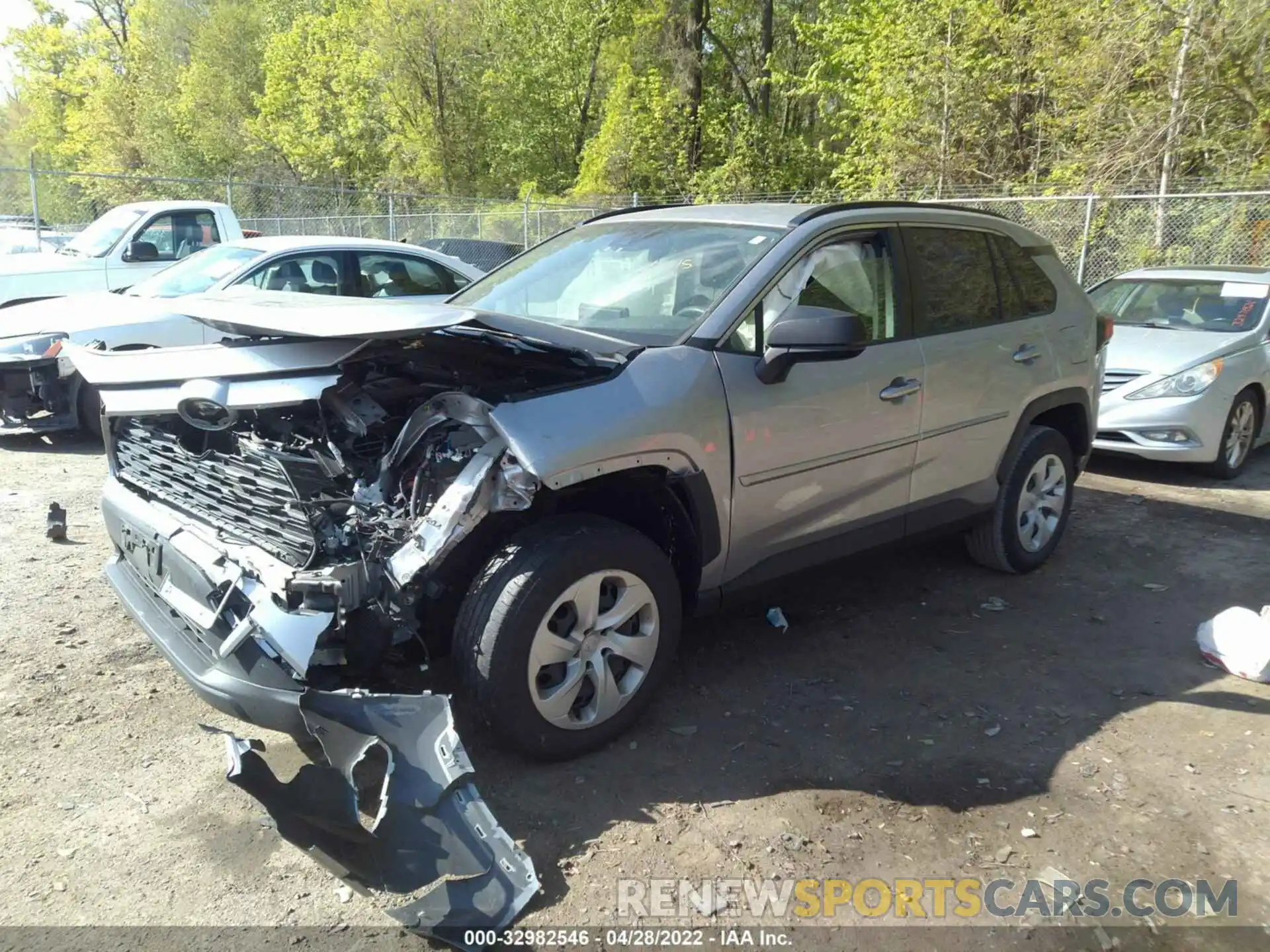 2 Photograph of a damaged car JTMF1RFVXKD508387 TOYOTA RAV4 2019