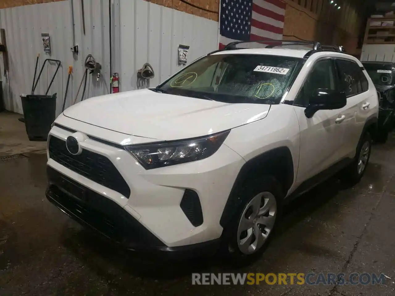 2 Photograph of a damaged car JTMF1RFVXKD510365 TOYOTA RAV4 2019