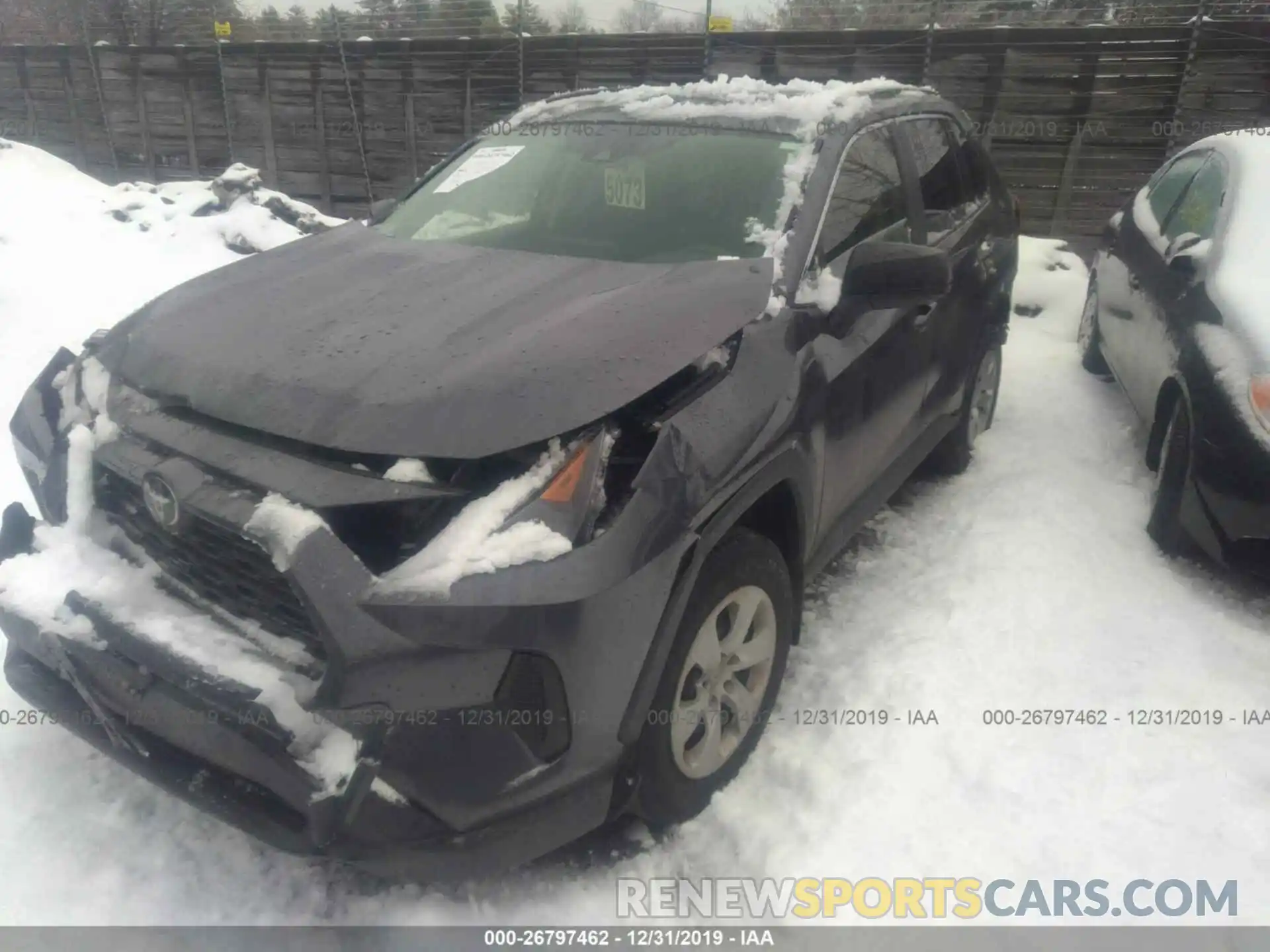 2 Photograph of a damaged car JTMF1RFVXKD513041 TOYOTA RAV4 2019