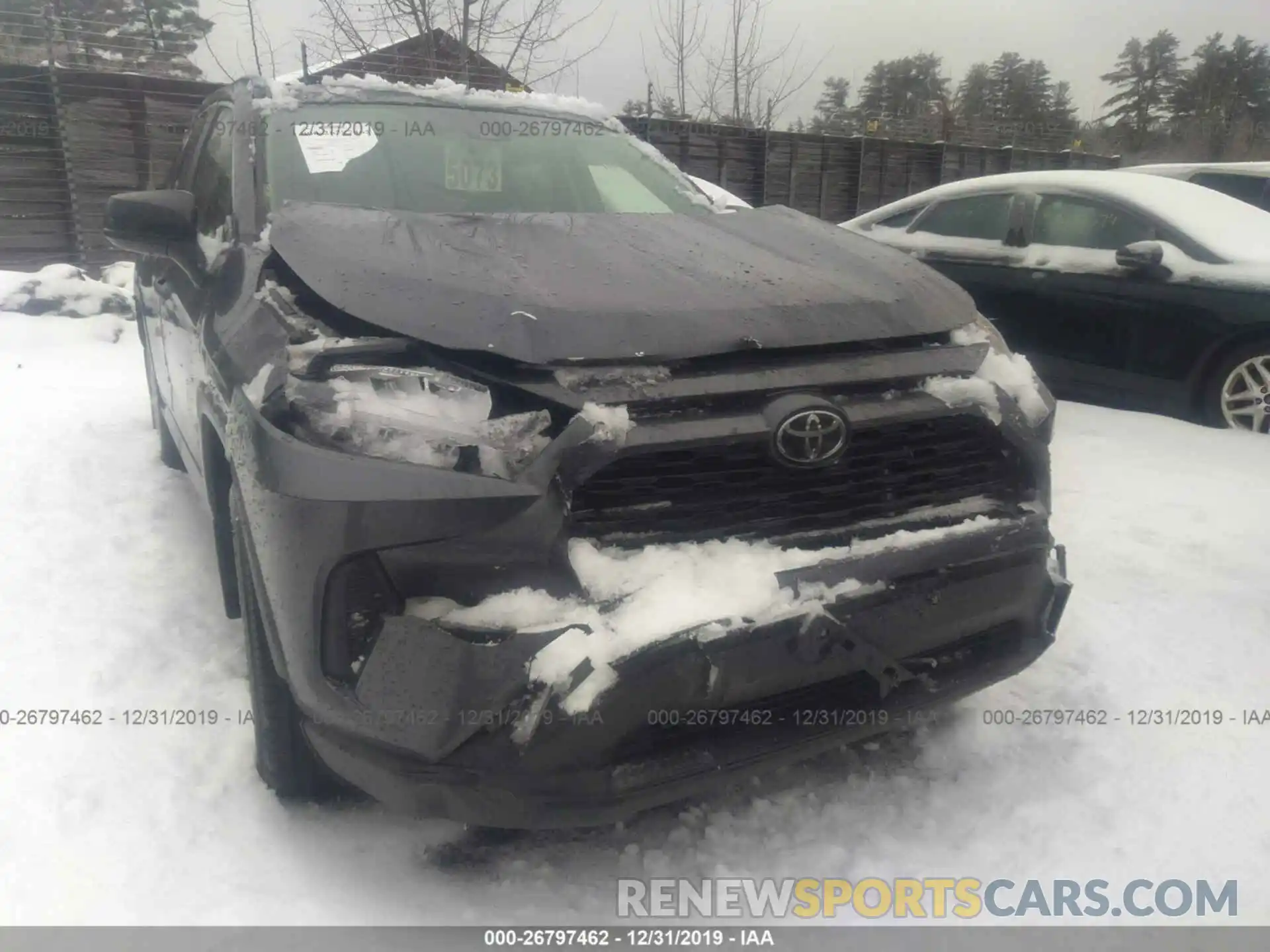 6 Photograph of a damaged car JTMF1RFVXKD513041 TOYOTA RAV4 2019