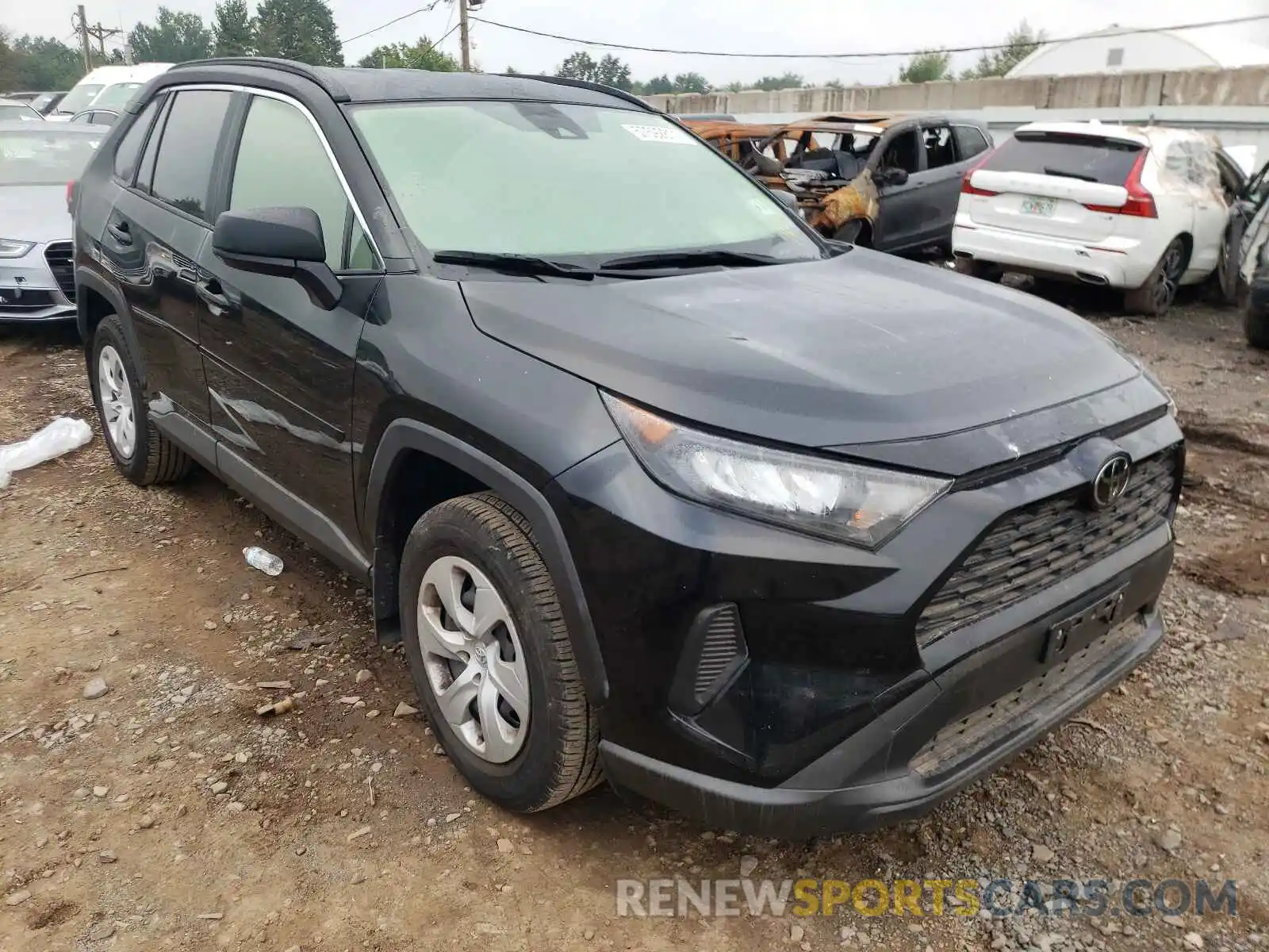 1 Photograph of a damaged car JTMF1RFVXKD515890 TOYOTA RAV4 2019