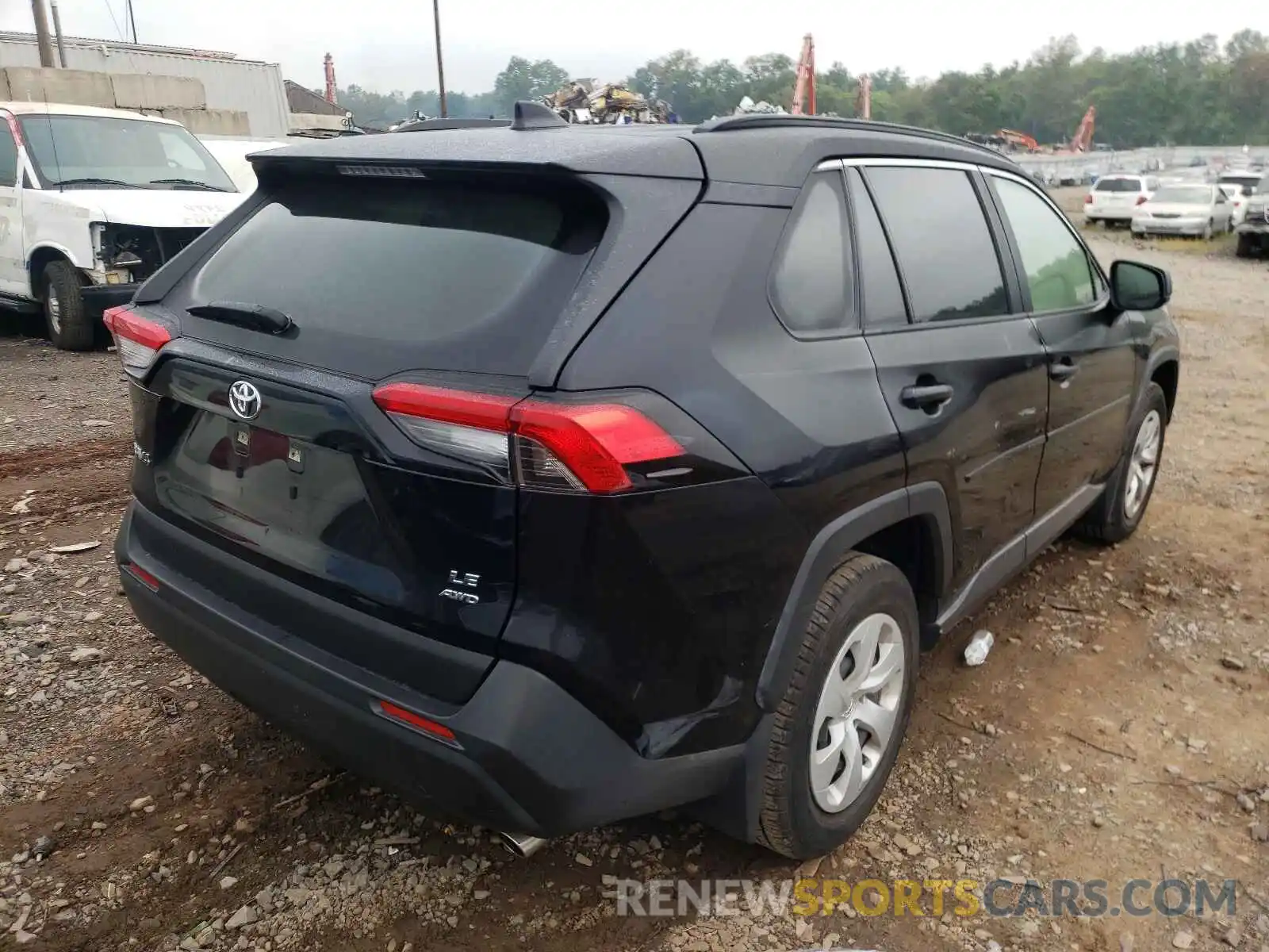 4 Photograph of a damaged car JTMF1RFVXKD515890 TOYOTA RAV4 2019