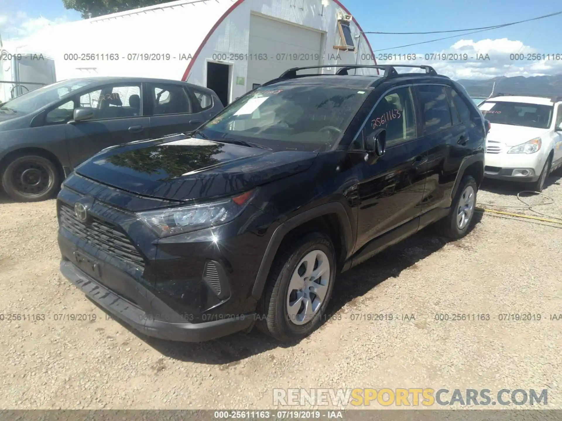 2 Photograph of a damaged car JTMF1RFVXKJ004701 TOYOTA RAV4 2019