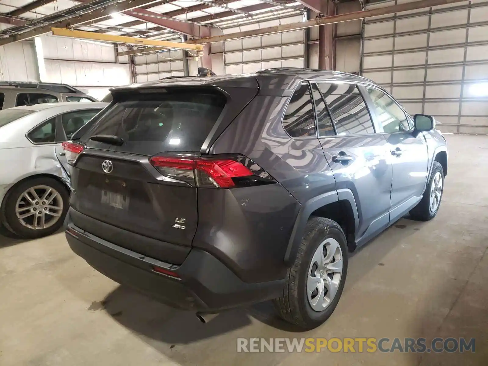 4 Photograph of a damaged car JTMF1RFVXKJ015701 TOYOTA RAV4 2019